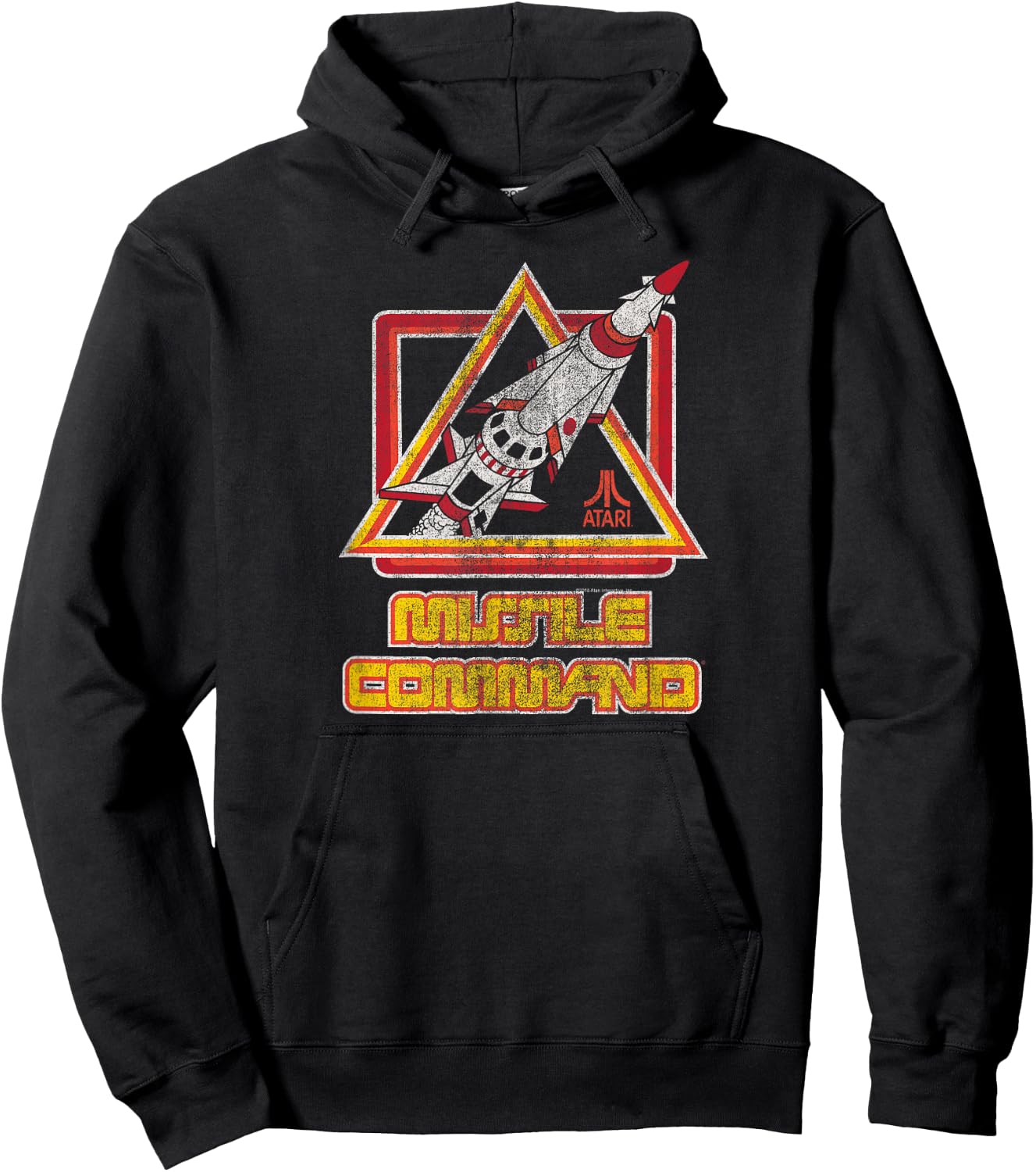 Atari Missle Command Retro Hoodie - Hoodie | Black