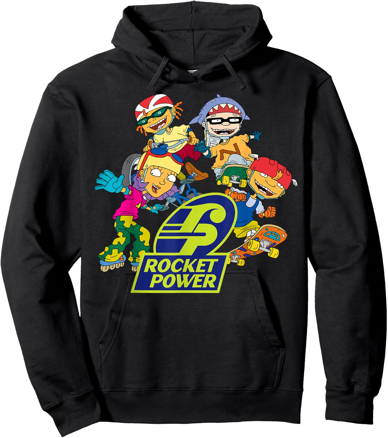 Nickelodeon Rocket Power Character Hoodie - Hoodie | Black