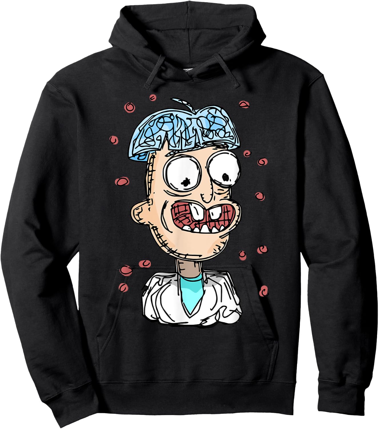 Rick and Morty - Dufus Rick Hoodie - Hoodie | Black