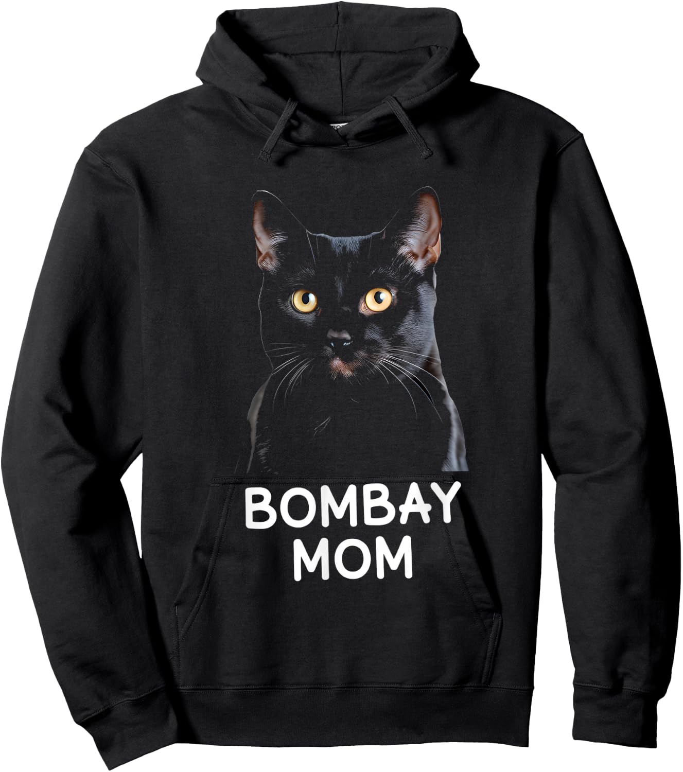 Cat Bombay Mom Cat Lovers Men Women Hoodie - Hoodie | Black