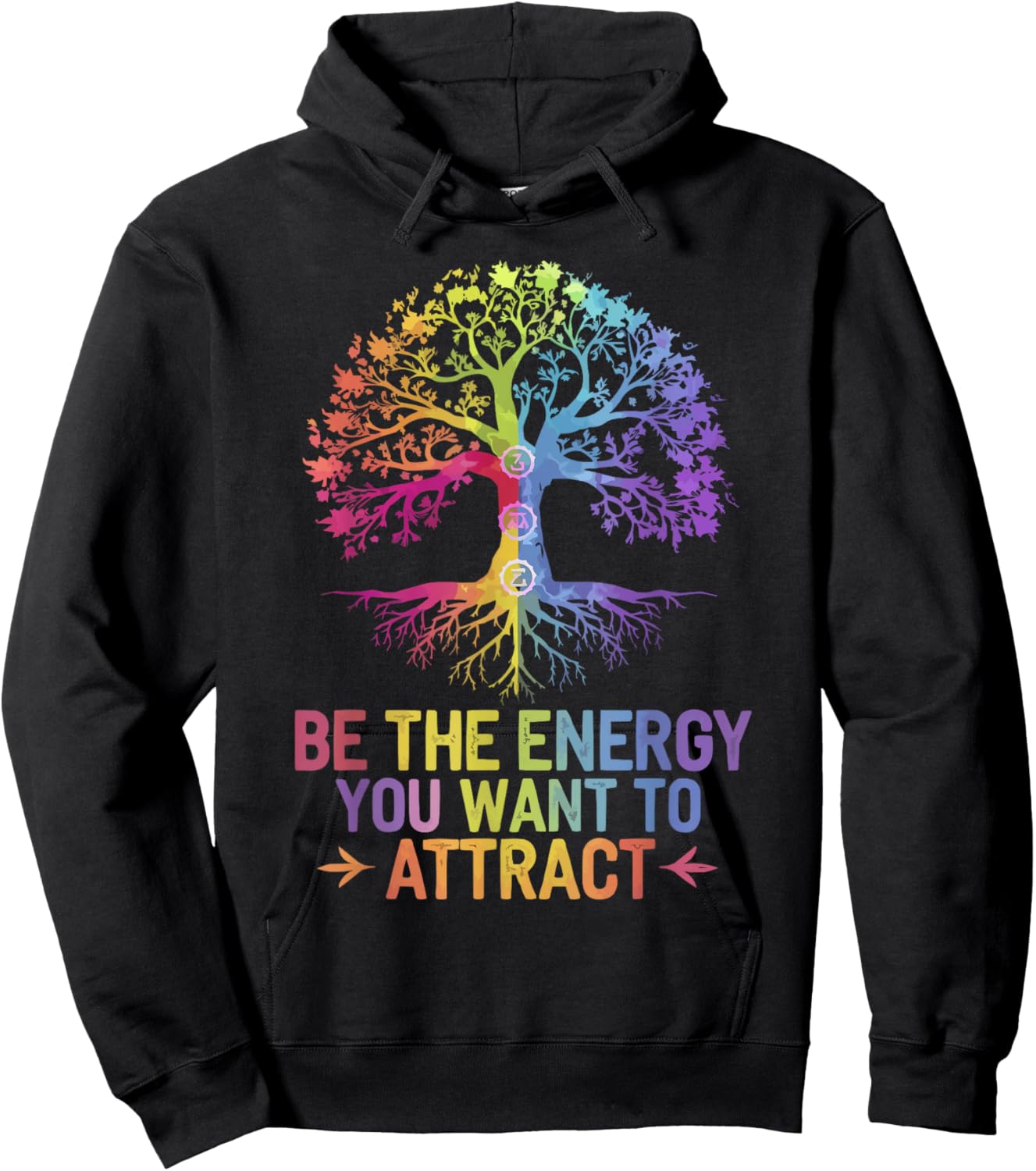 Spiritual Seeker Meditation Reiki Master Healing Energy Hoodie - Hoodie | Black