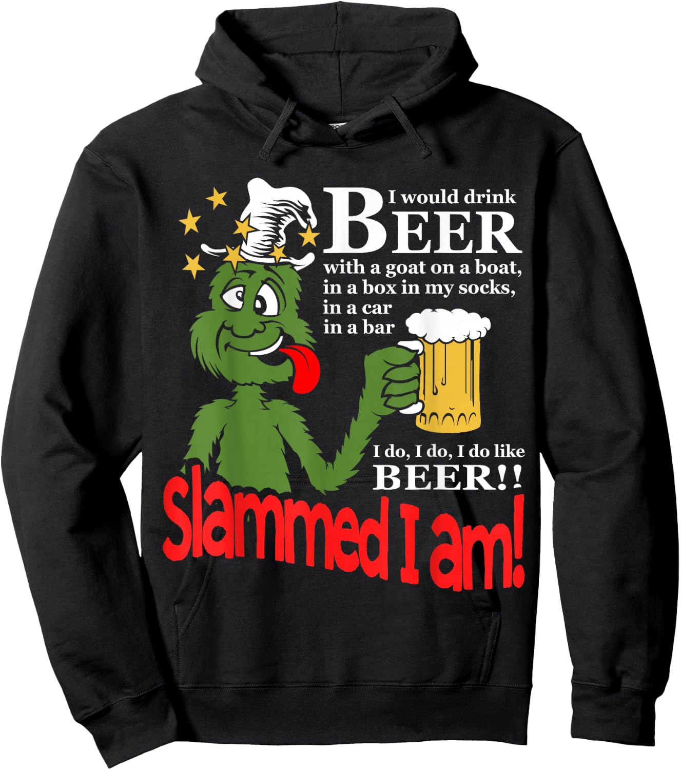 Slammed I Am Hoodie - Hoodie | Black