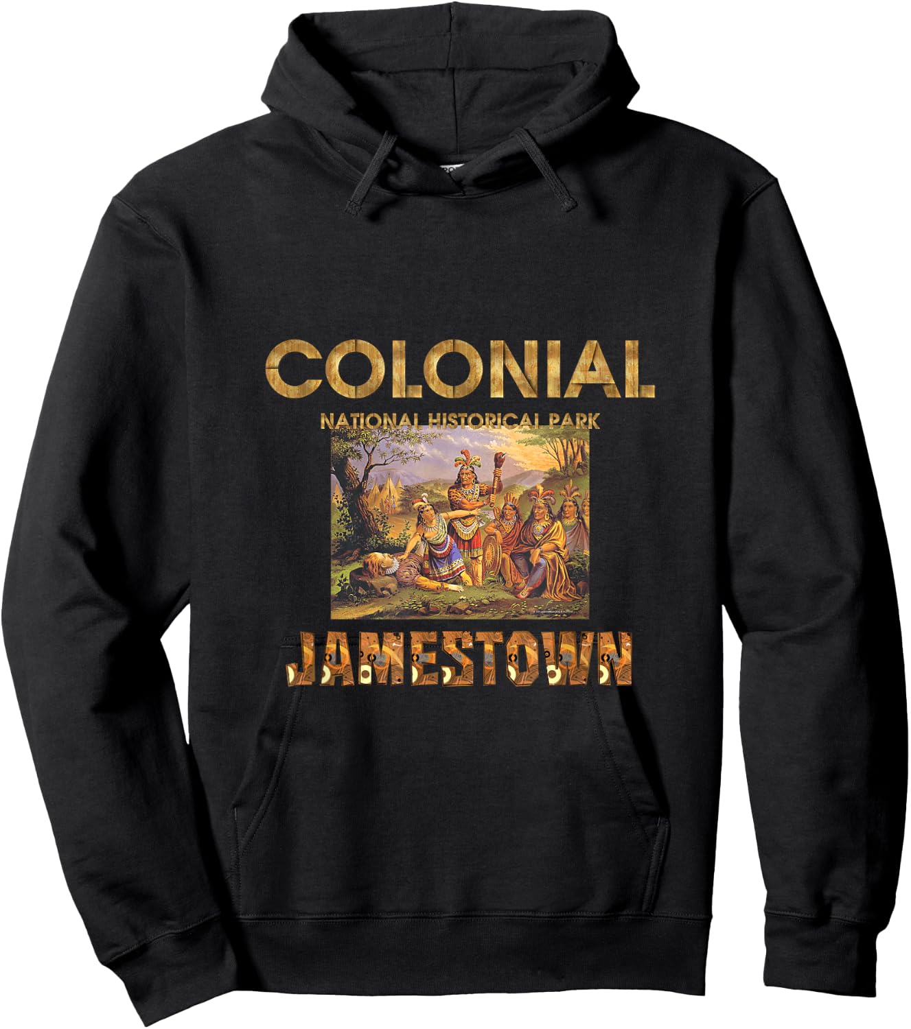 Teepossible Jamestown Hoodie - Hoodie | Black