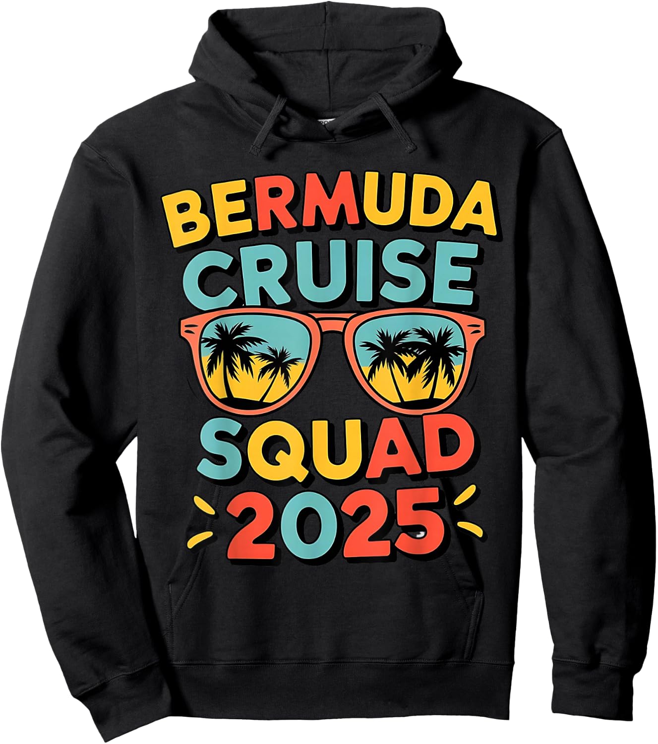 Bermuda Cruise 2025 Vacation Trip Matching Family Group Hoodie - Hoodie | Black