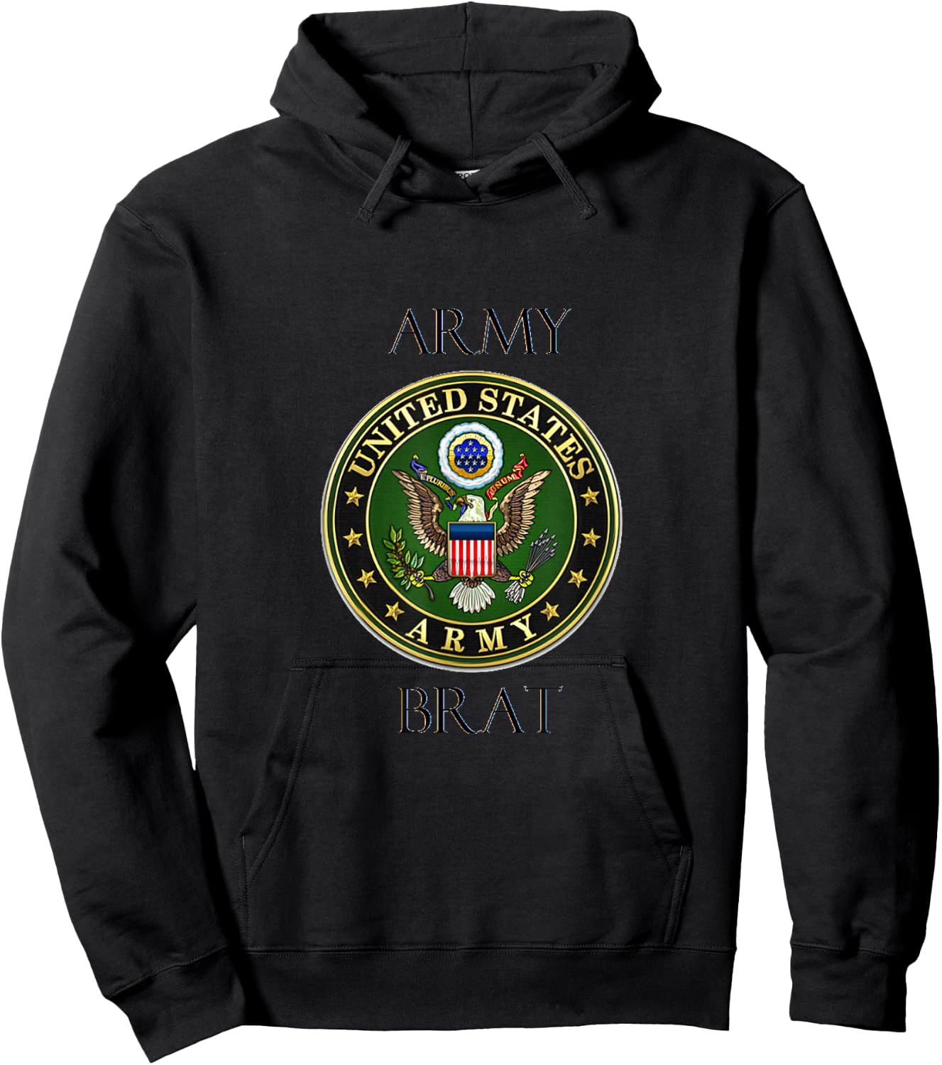 Army Brat Hoodie - Hoodie | Black