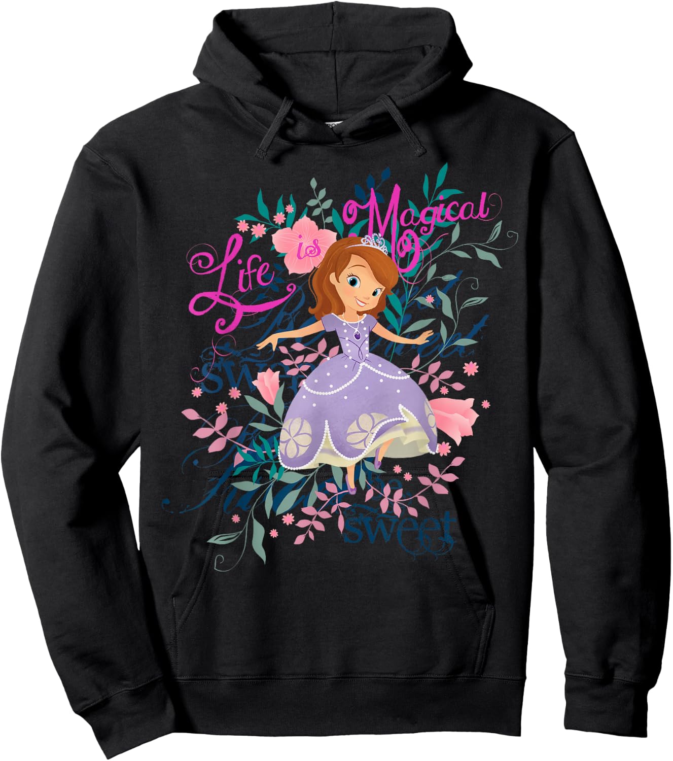 Disney - Sofia the First Life Is Magical Hoodie - Hoodie | Black