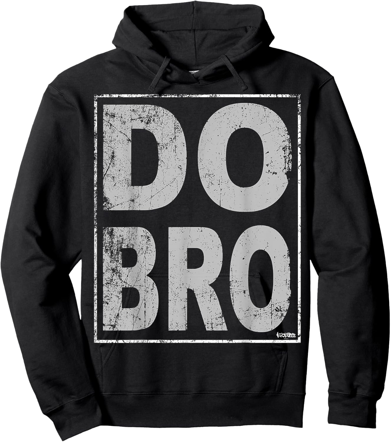 DOBRO - Do Bro - Funny bluegrass dobro players Hoodie - Hoodie | Black