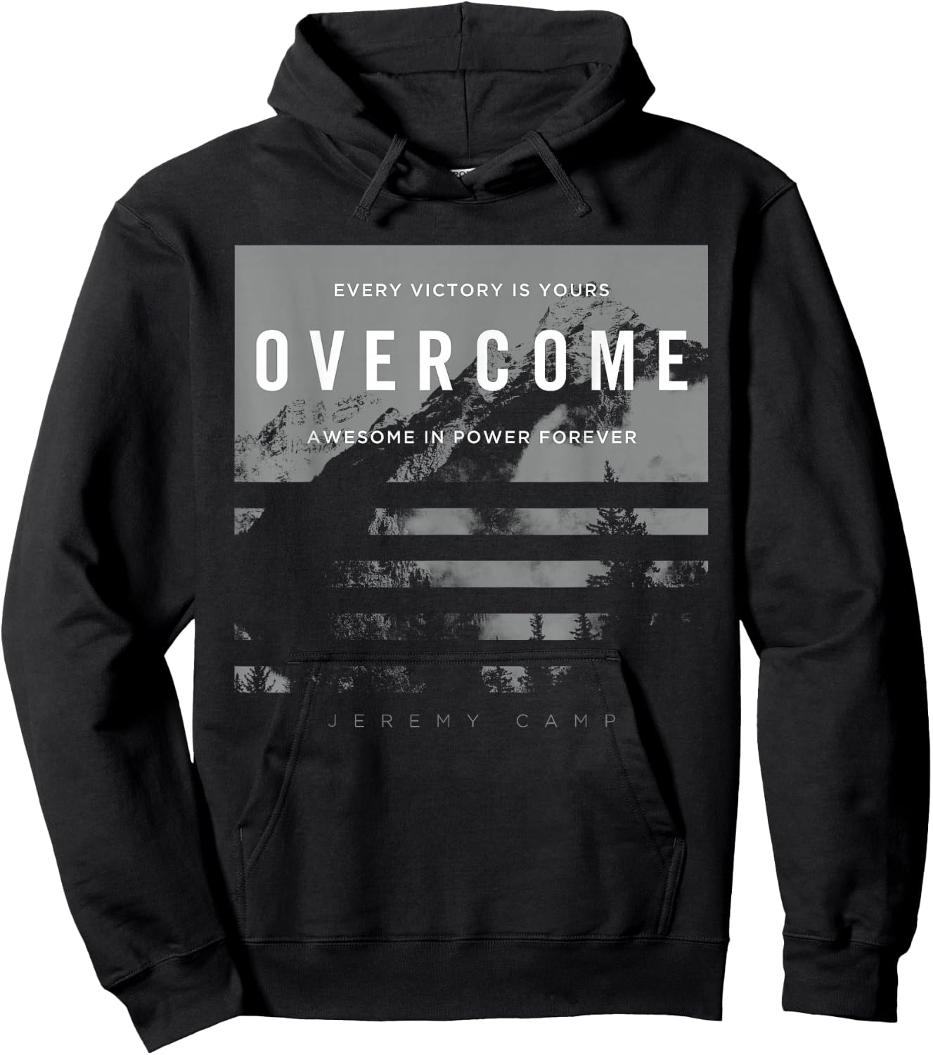 Jeremy Camp - Overcome Hoodie - Hoodie | Black