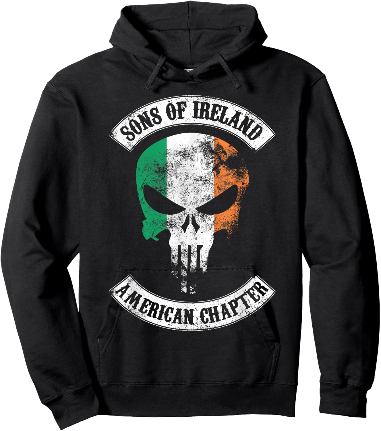 Irish Pride Apparel - Sons of Ireland - American Chapter Hoodie - Hoodie | Black