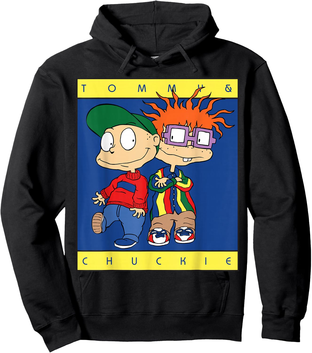 Tommy Chucky in Tommy Hilfiger Inspired Hoodie - Hoodie | Black
