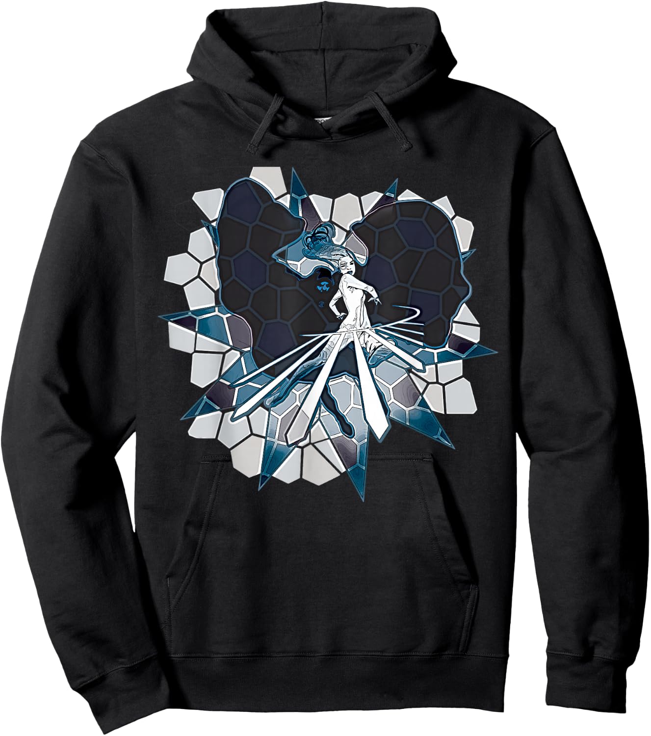 Marvel Cloak and Dagger Light Daggers Stained Glass Hoodie - Hoodie | Black
