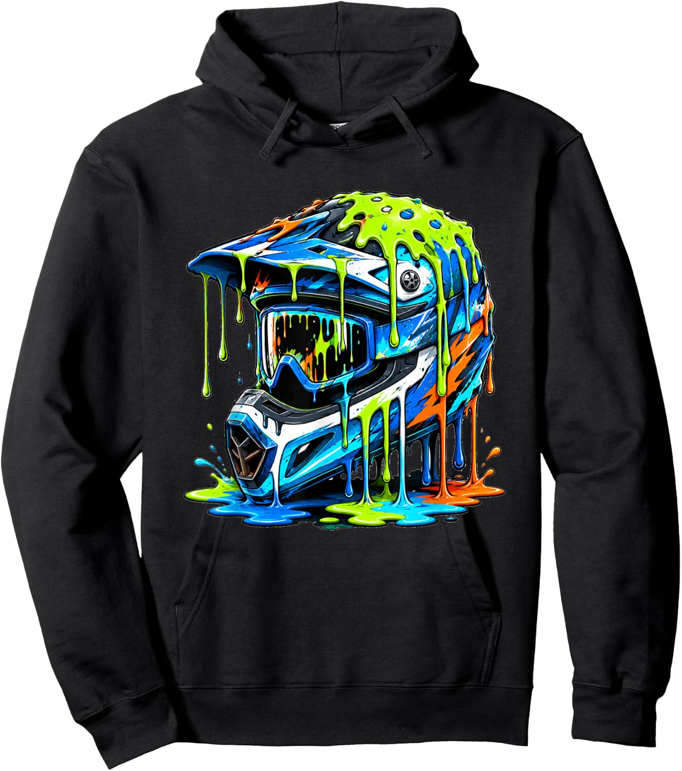 Dirt Bike Shirts Boys Kids Gear Motocross Dirtbike Hoodie - Hoodie | Black