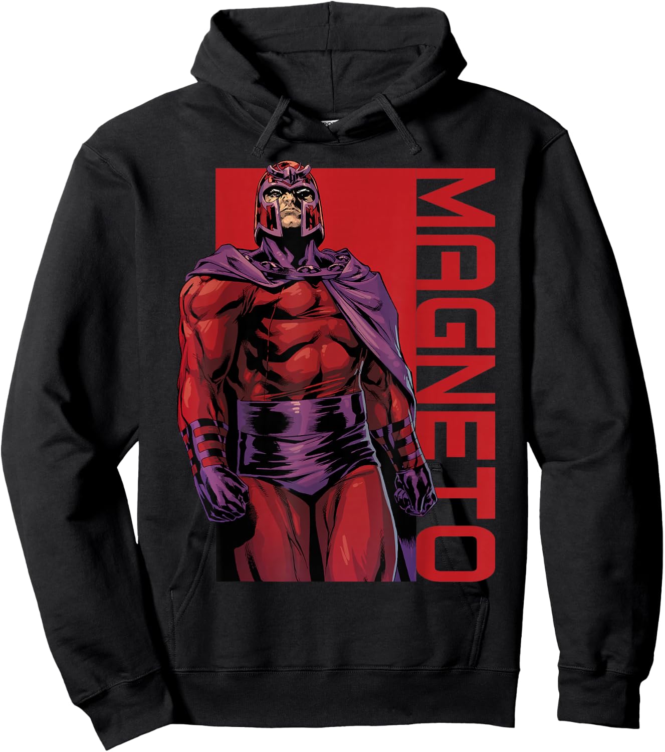 Marvel X-Men Magneto Villainous Mutant Graphic Hoodie - Hoodie | Black