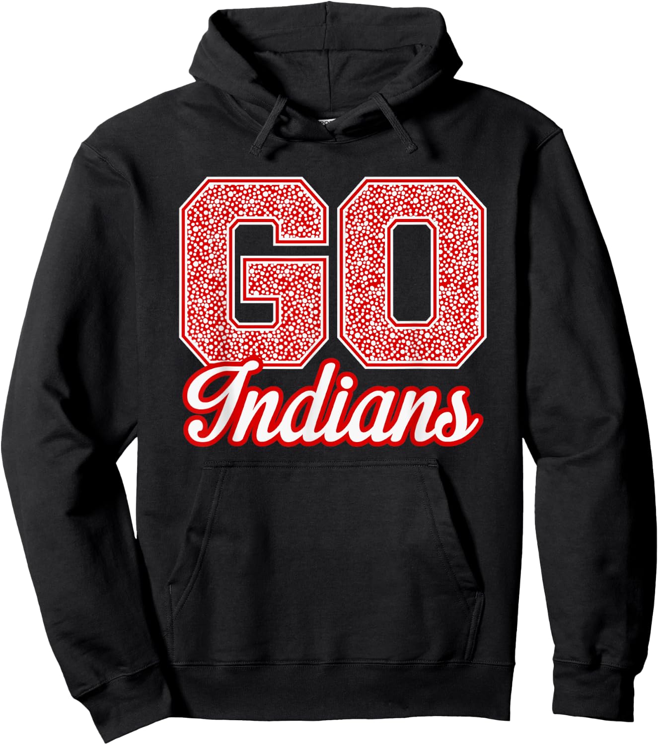 Bridgeport Indians GO! School Pride Hoodie - Hoodie | Black