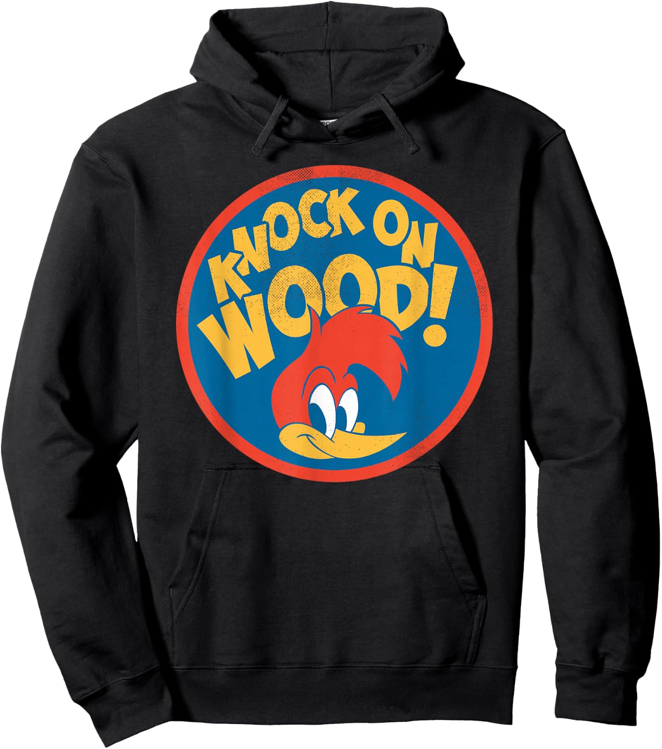Woody Woodpecker Knock on Wood! Hoodie - Hoodie | Black