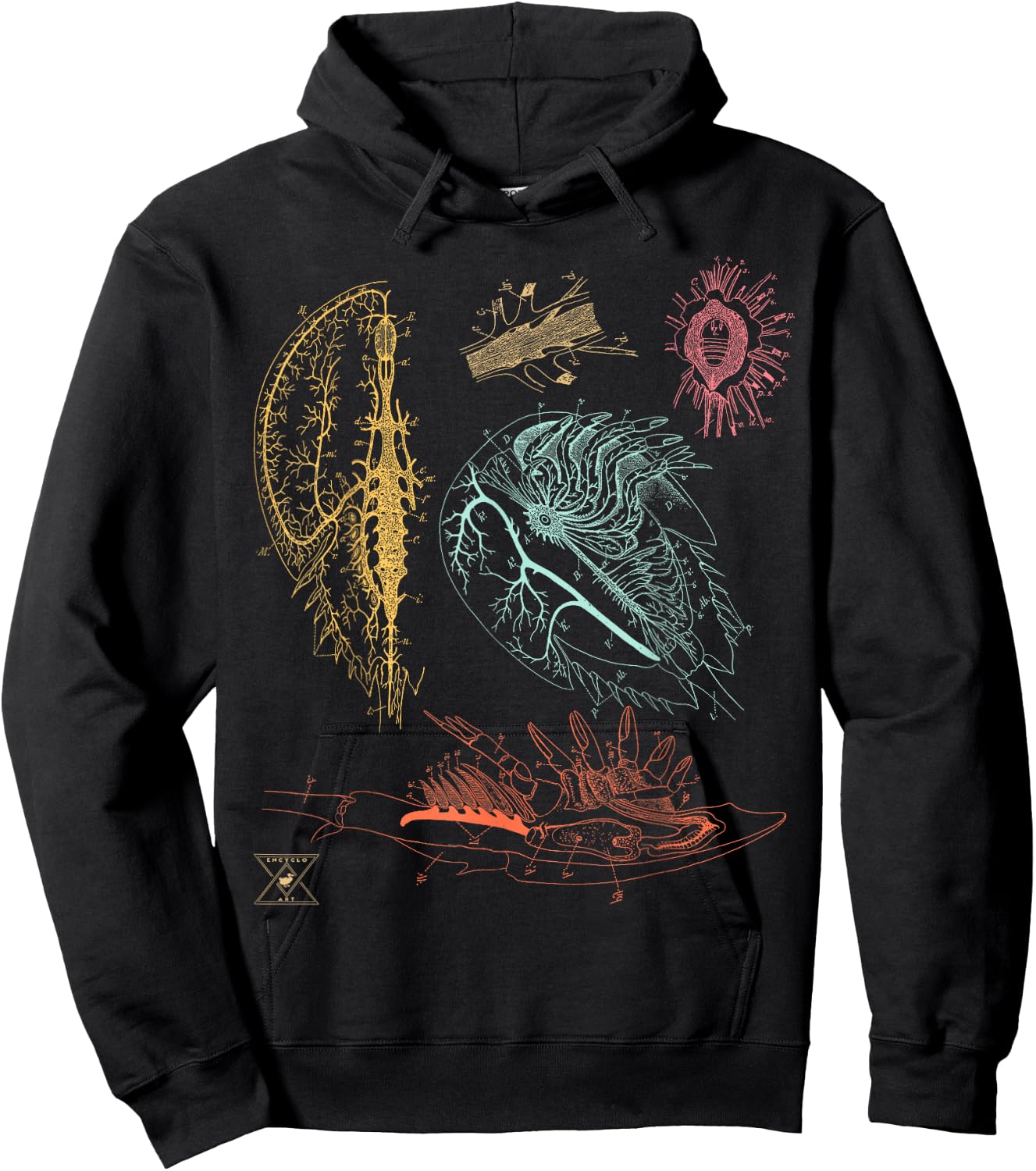 Ocean Sea Animal Horseshoe Crab Shirt Hoodie - Hoodie | Black