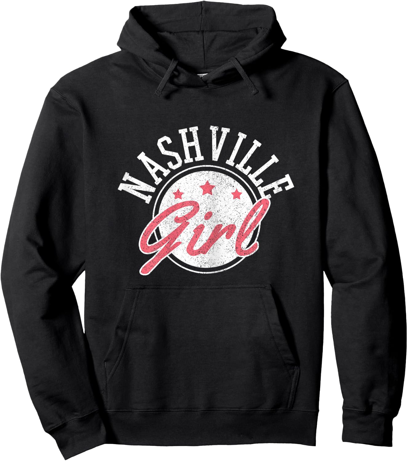 Nashville Girl - Tennessee Country Music City Gift Hoodie - Hoodie | Black