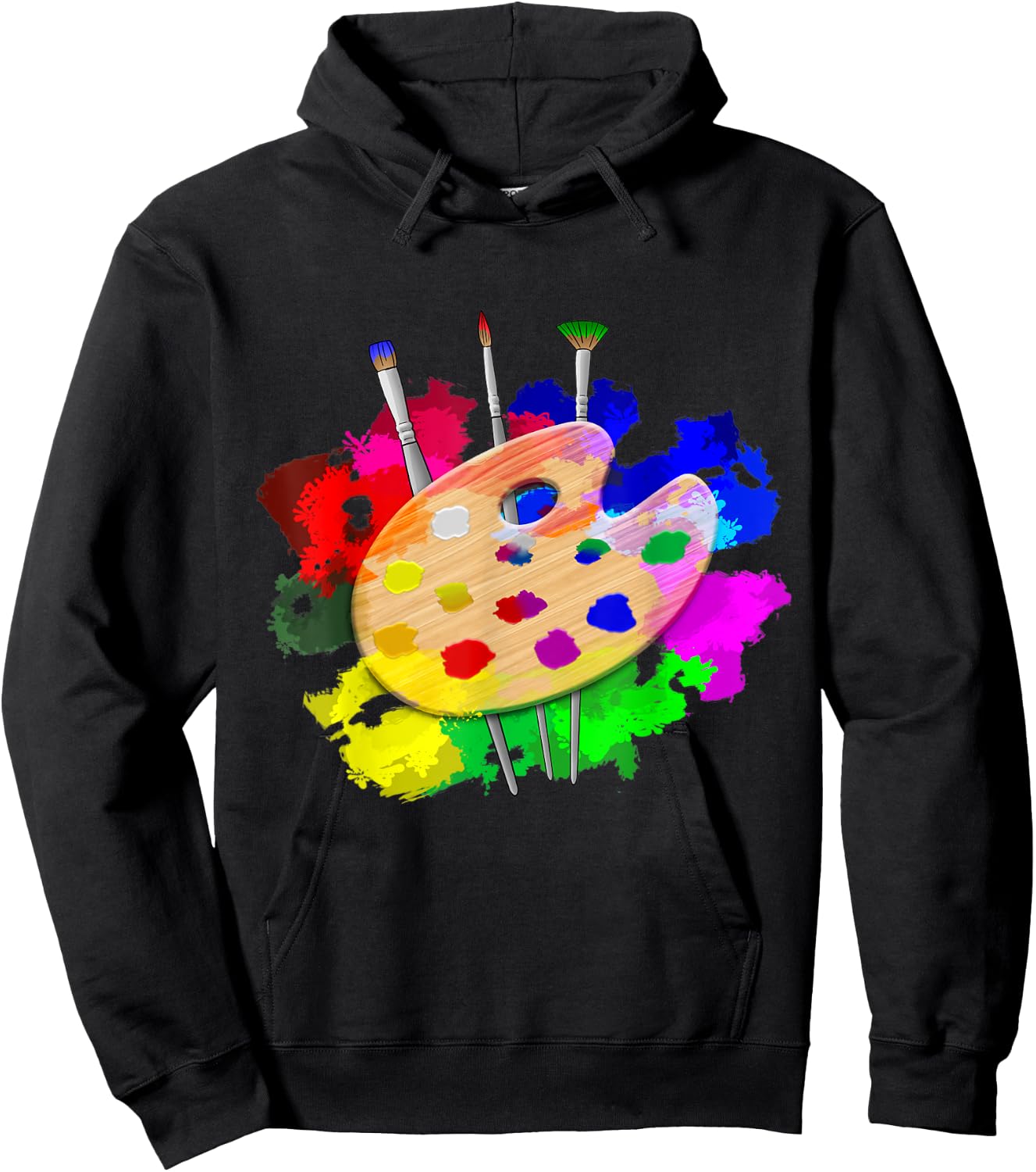Artist Palette Artist Hoodie - Hoodie | Black