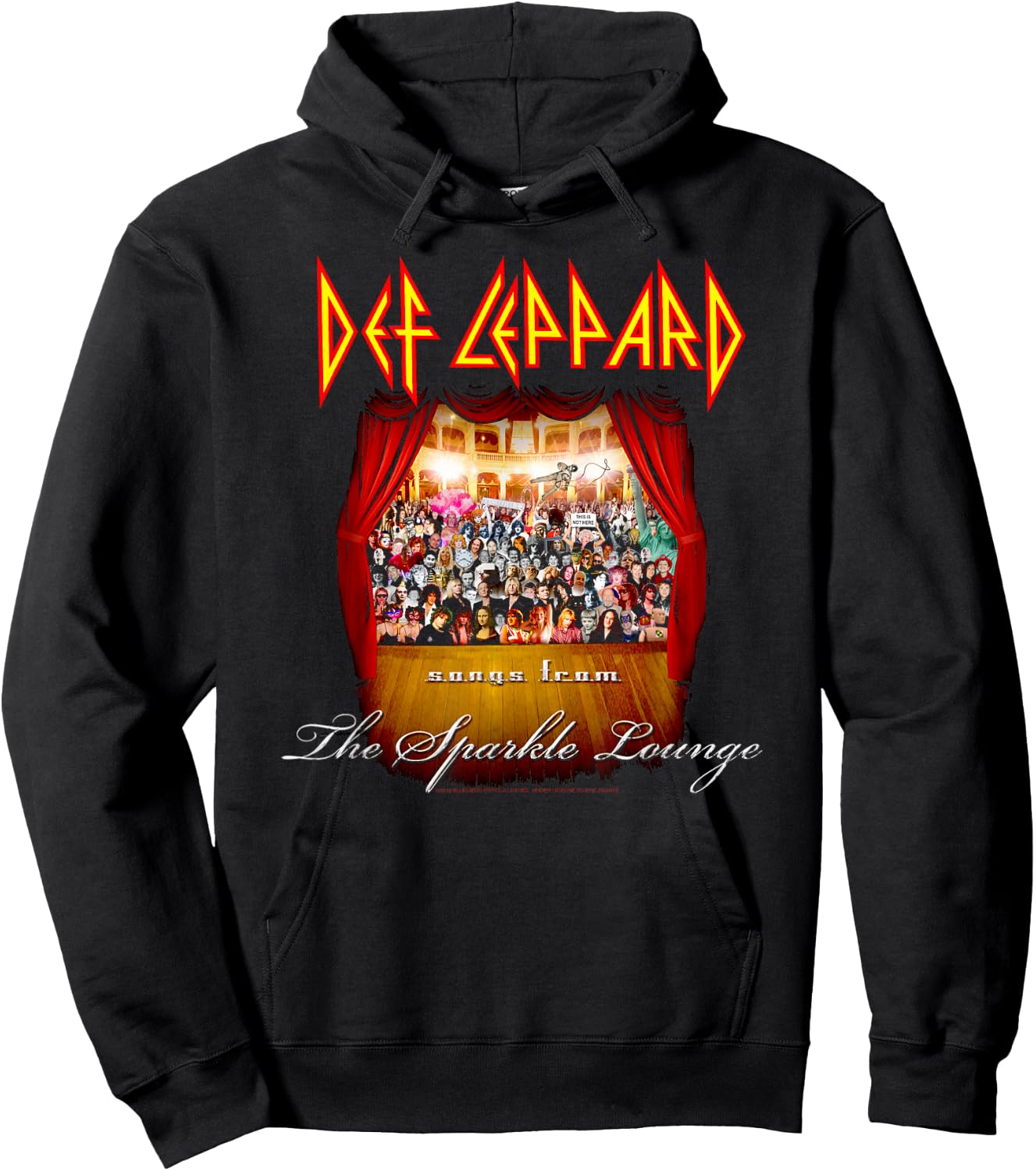 Def Leppard - Songs From the Sparkle Lounge Hoodie - Hoodie | Black