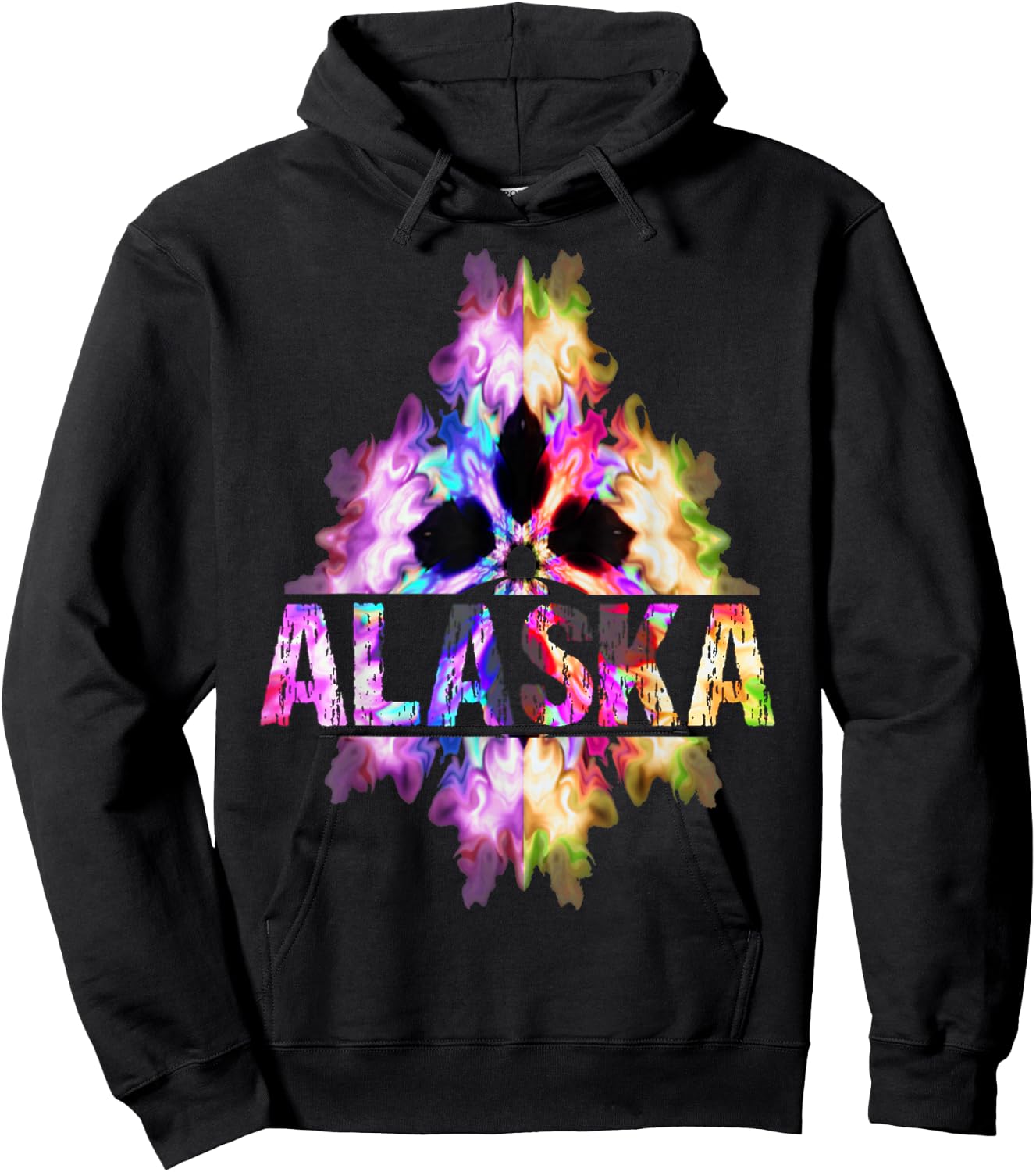 Alaska Souvenir Best Home State AK Proud Roots Gifts Hoodie - Hoodie | Black