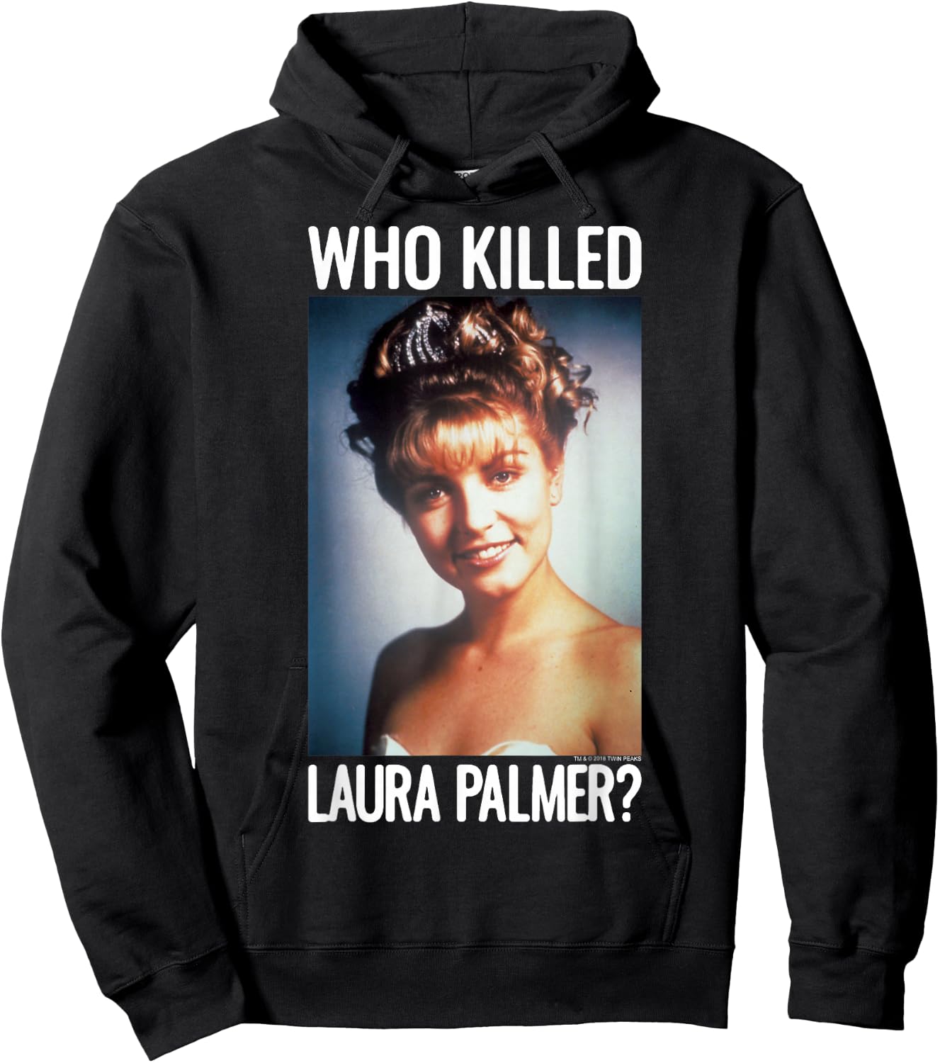 Twin Peaks Who Killed Laura Palmer The Photo Graphic Hoodie - Hoodie | Black