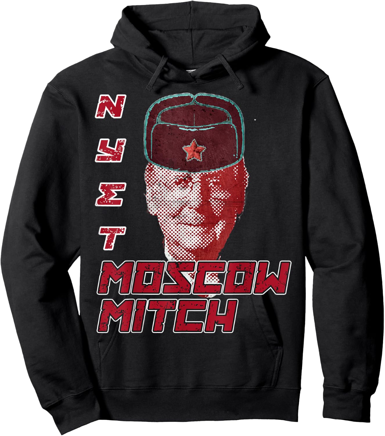 Moscow Mitch McConnell Nyet Hoodie - Hoodie | Black