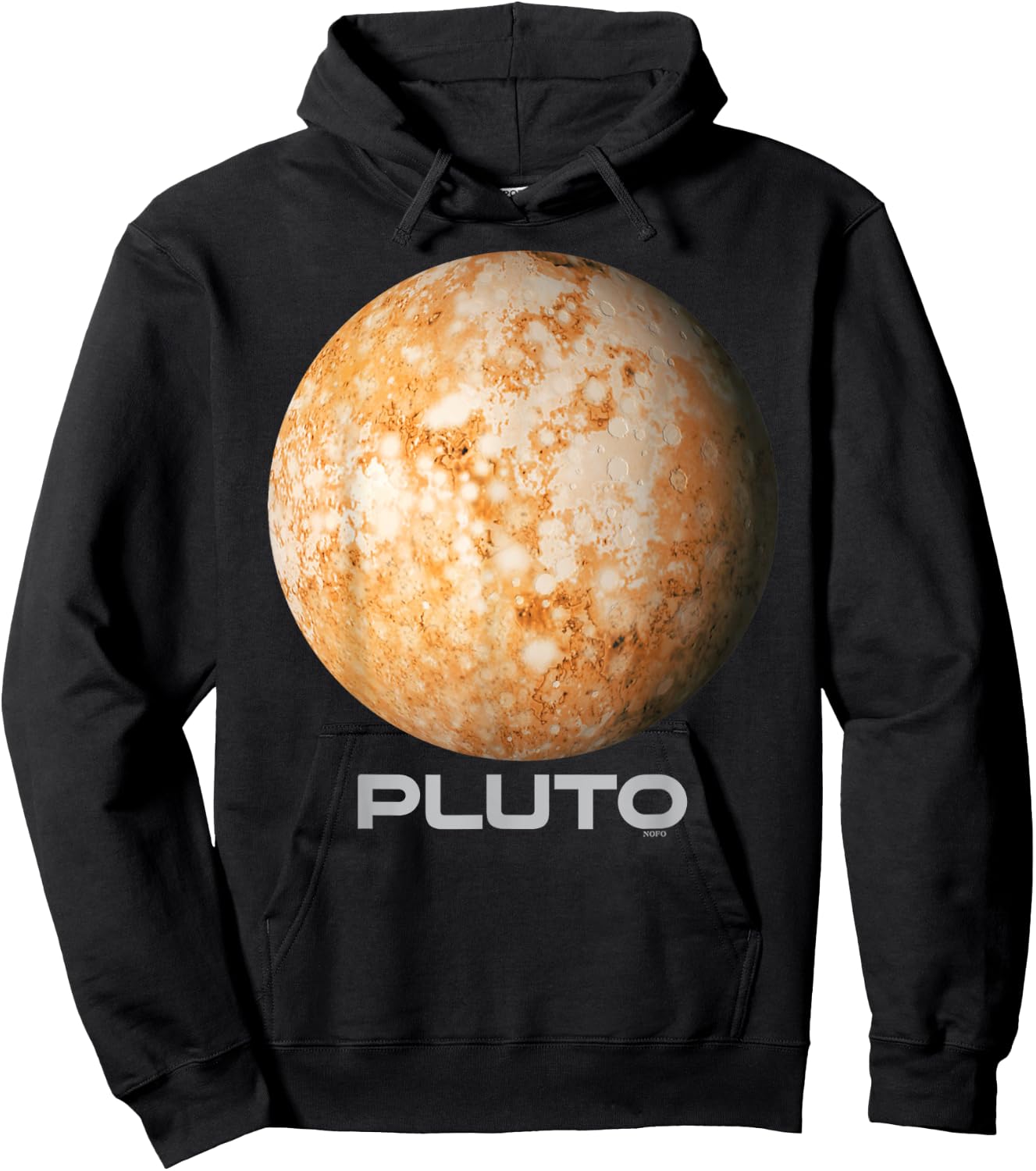 Pluto Shirt, Solar System Planet Hoodie - Hoodie | Black