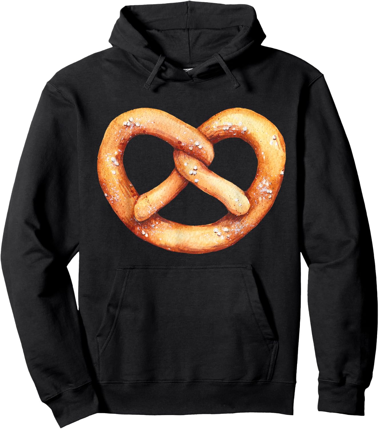 Pretzel Day Shirt Women Funny Vintage Hoodie - Hoodie | Black