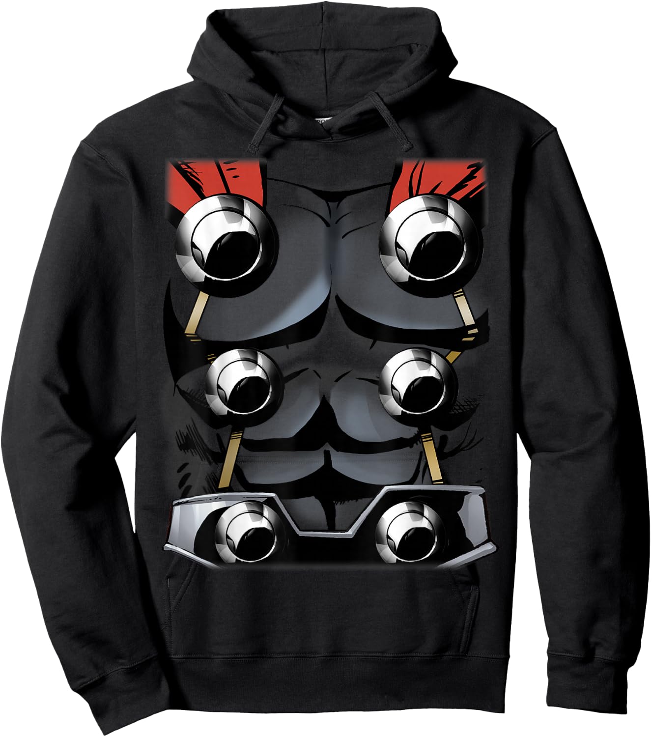 Marvel Thor The Mighty Halloween Costume Hoodie - Hoodie | Black