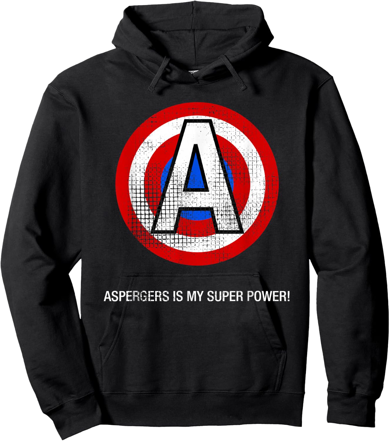 Aspergers Super Power Motivational Self Esteem Hoodie - Hoodie | Black