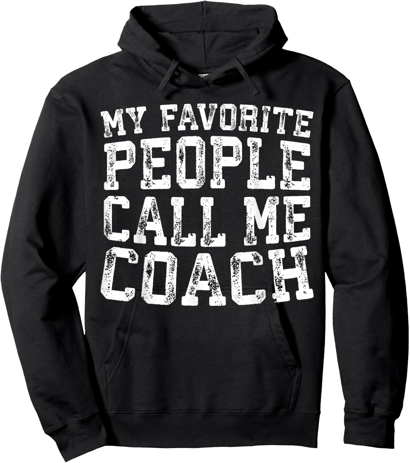 My Favorite People Call Me Coach Shirt Men Women Coaching Hoodie - Hoodie | Black
