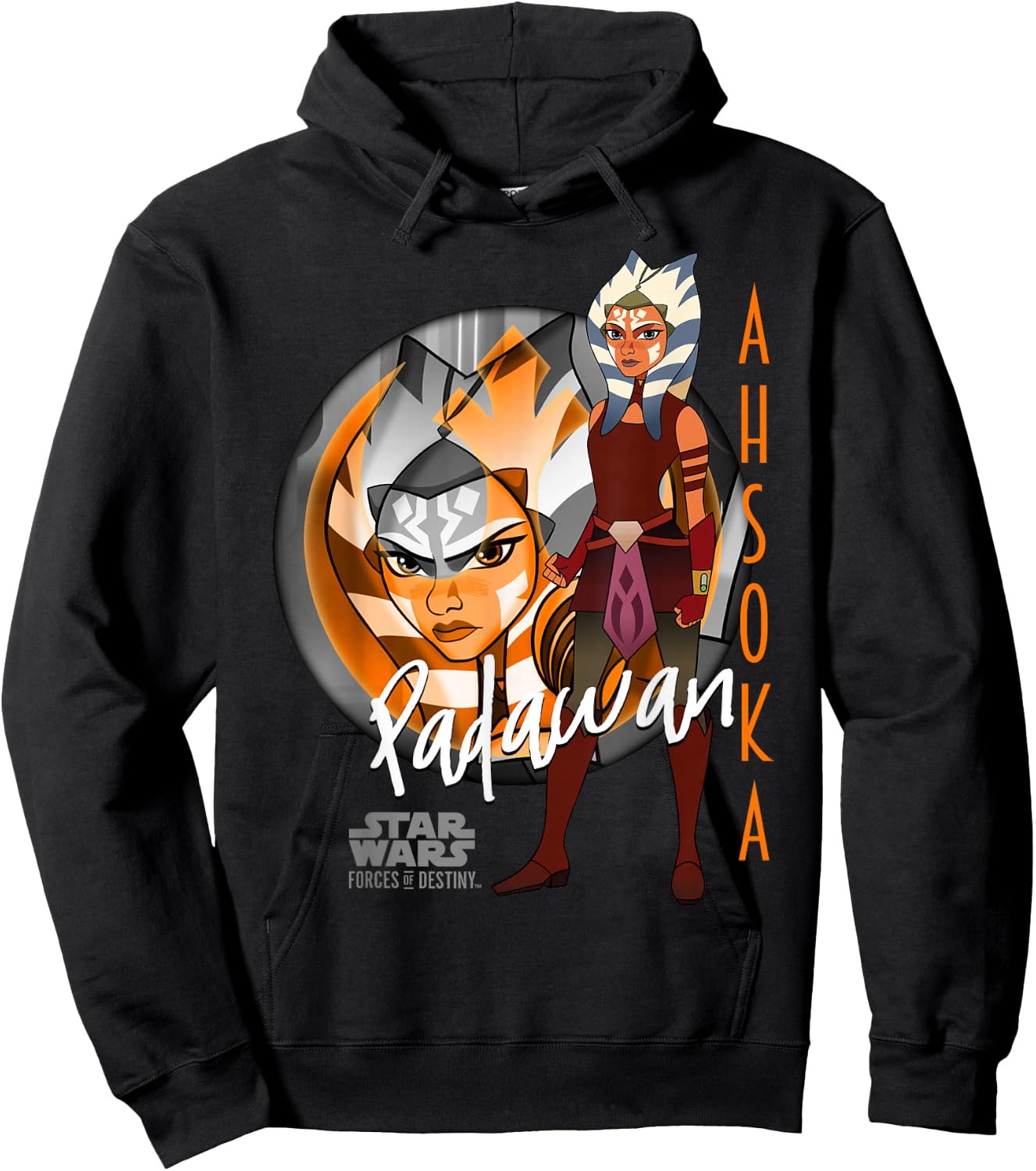 Star Wars Forces of Destiny Ahsoka Padawan Graphic Hoodie - Hoodie | Black