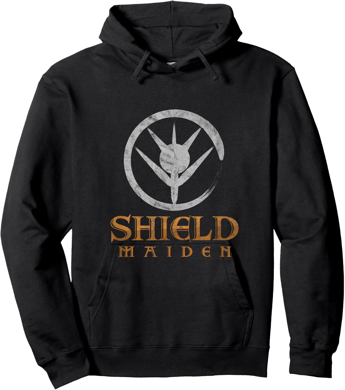 Norse Mythology Shield Maiden Scandinavian Hoodie - Hoodie | Black