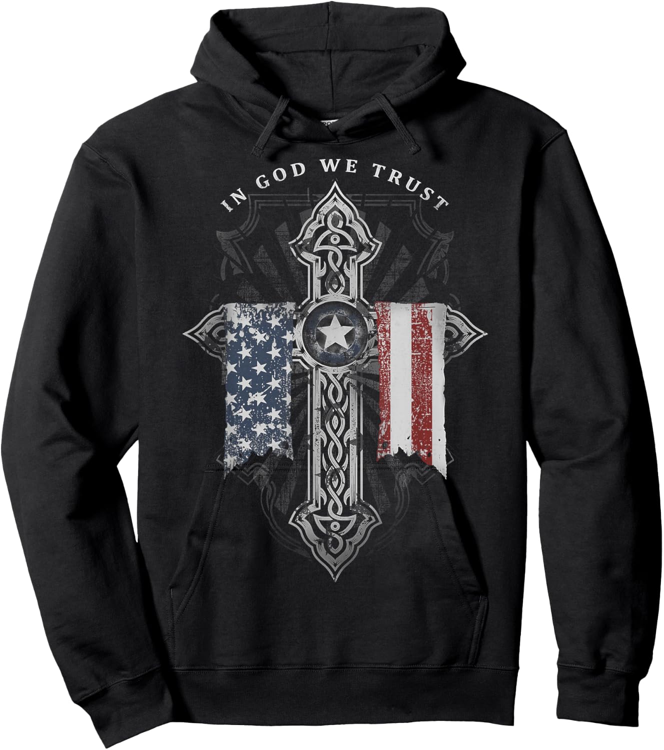 In God We Trust Hoodie - Hoodie | Black