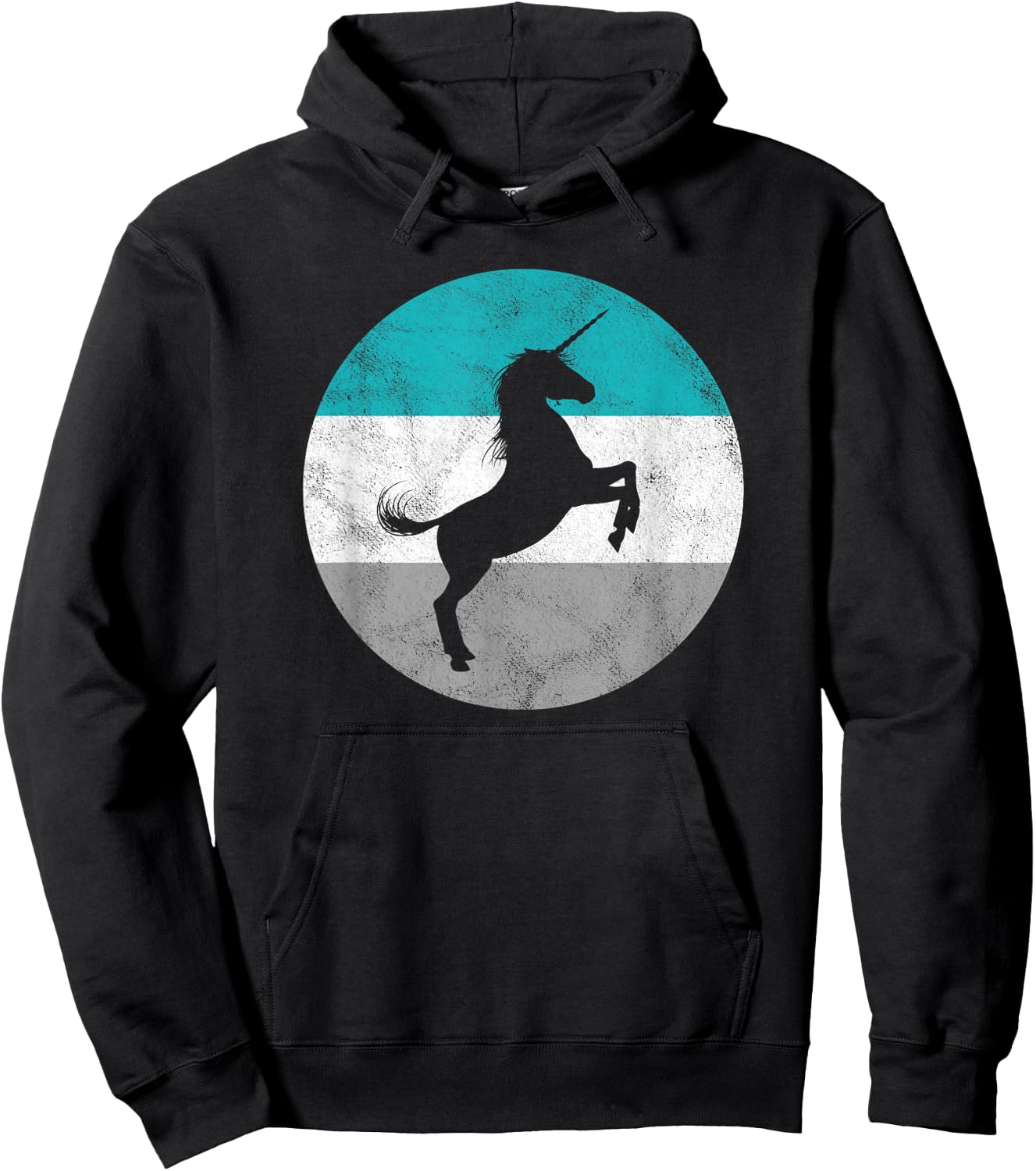 Unicorn Gift Shirt Women Boys & Girls Hoodie - Hoodie | Black