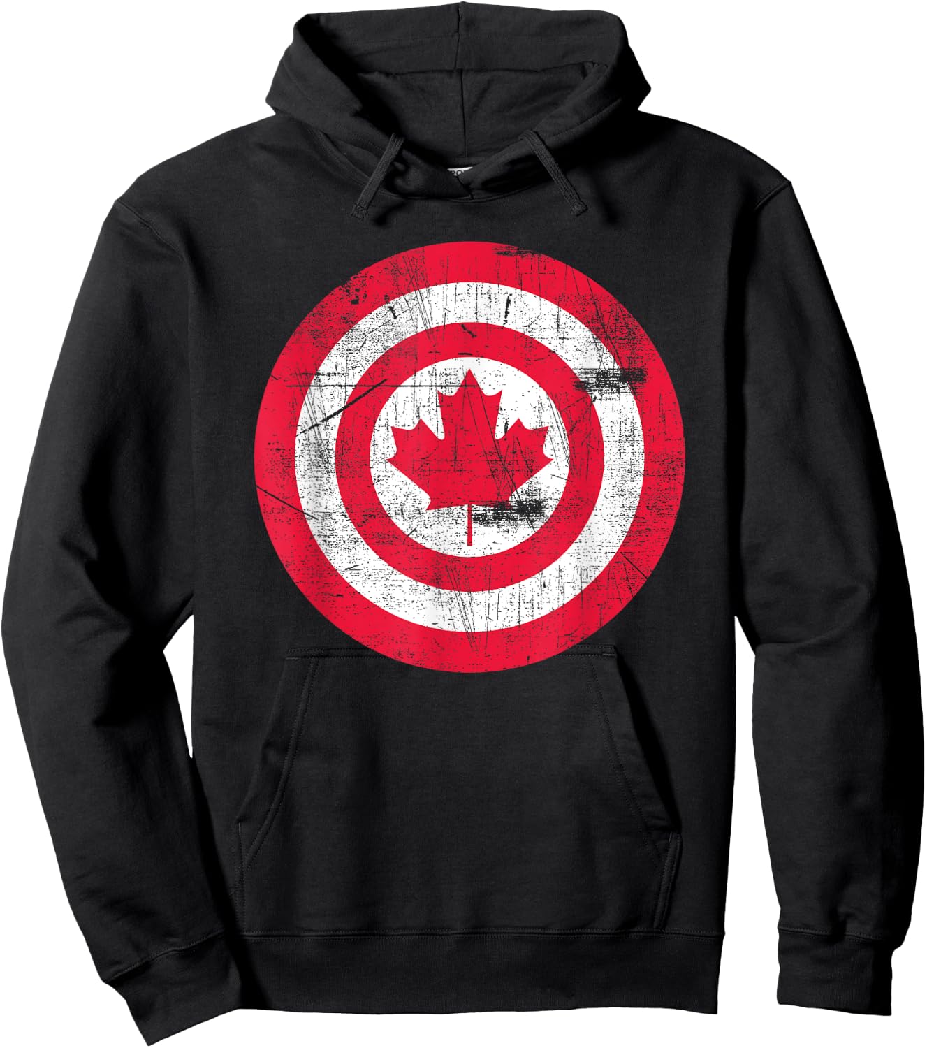 Captain Canada Pride Hoodie - Hoodie | Black