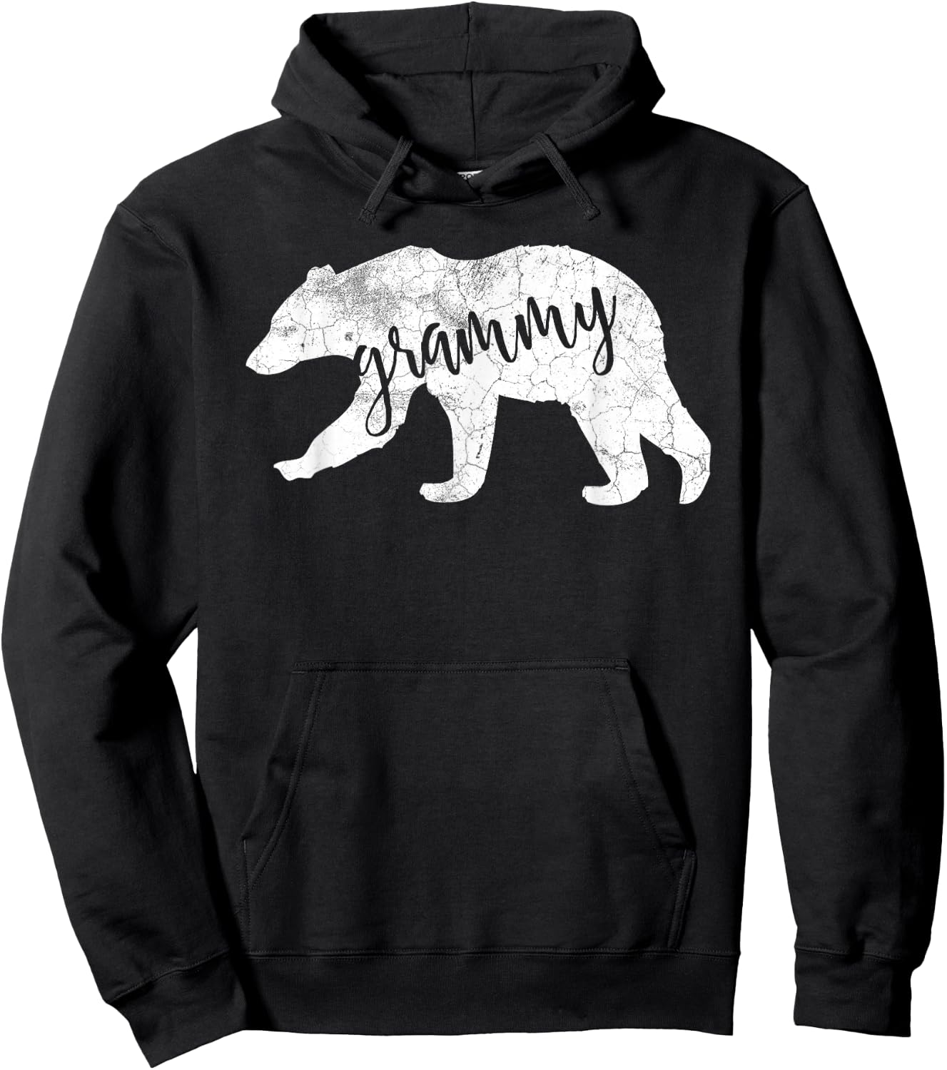 Cute Grammy Bear Shirt Grandmother Shirt Hoodie - Hoodie | Black