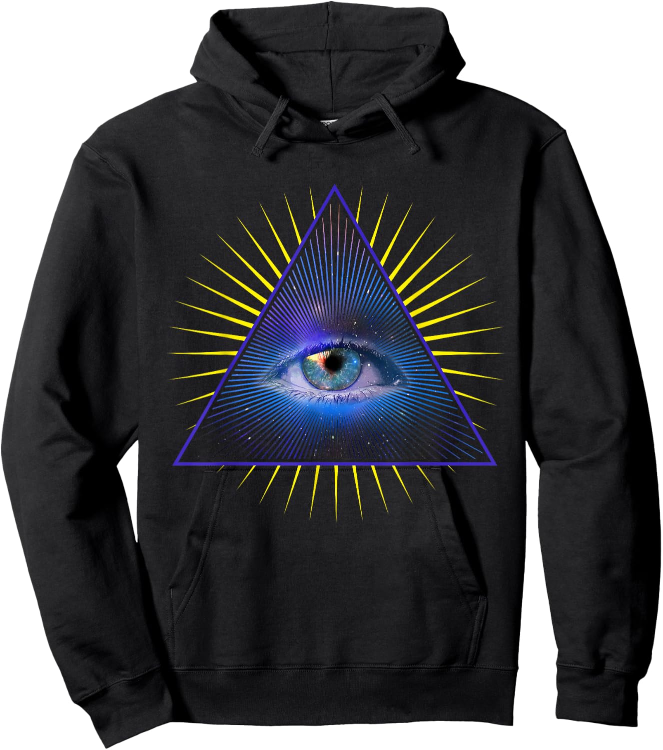 All Seeing Eye Shirt Psychic Meditation Illuminati T Shirt Hoodie - Hoodie | Black