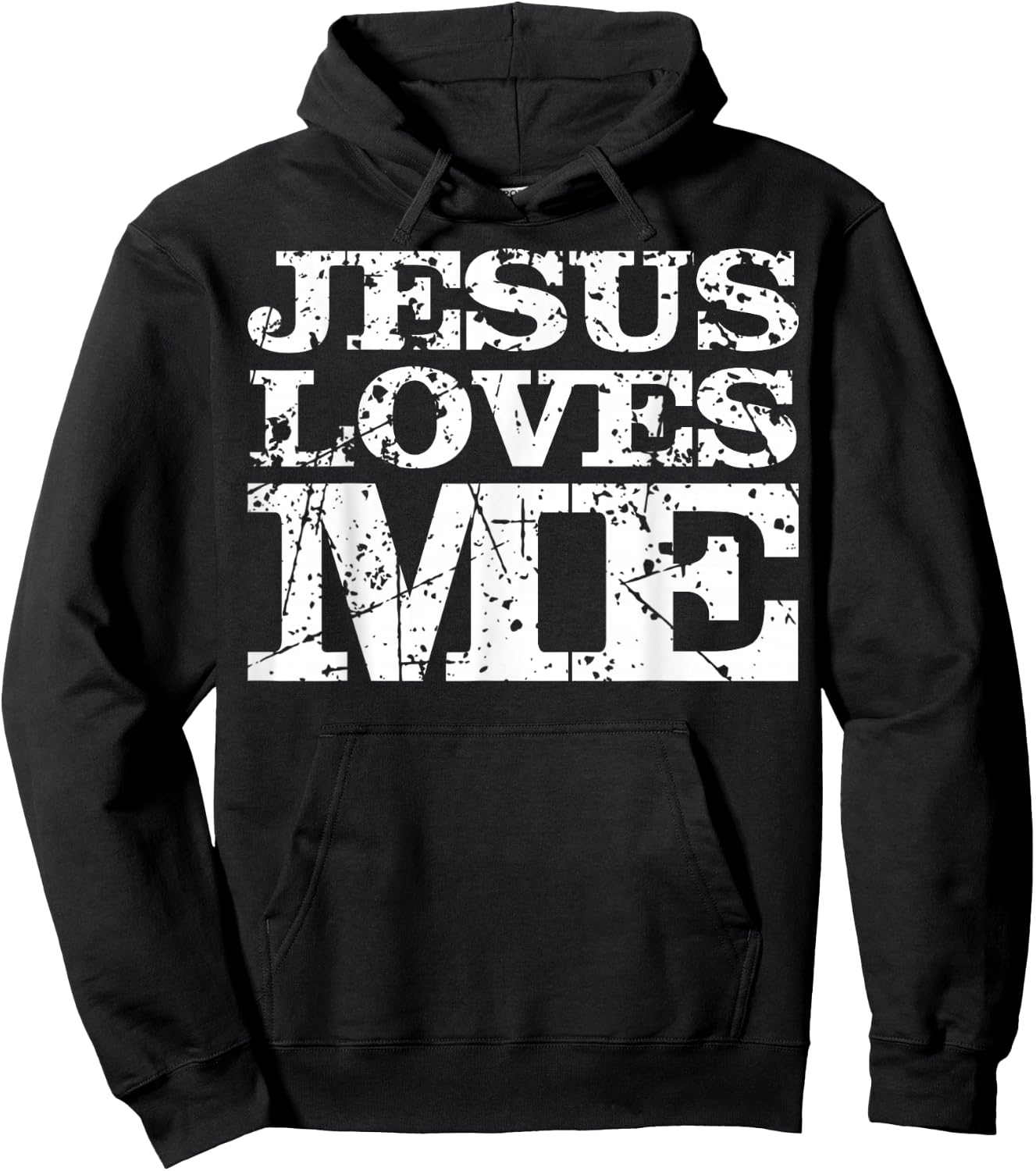Jesus Loves Me Sacrifice Messiah sacrifice protestant retro Hoodie - Hoodie | Black