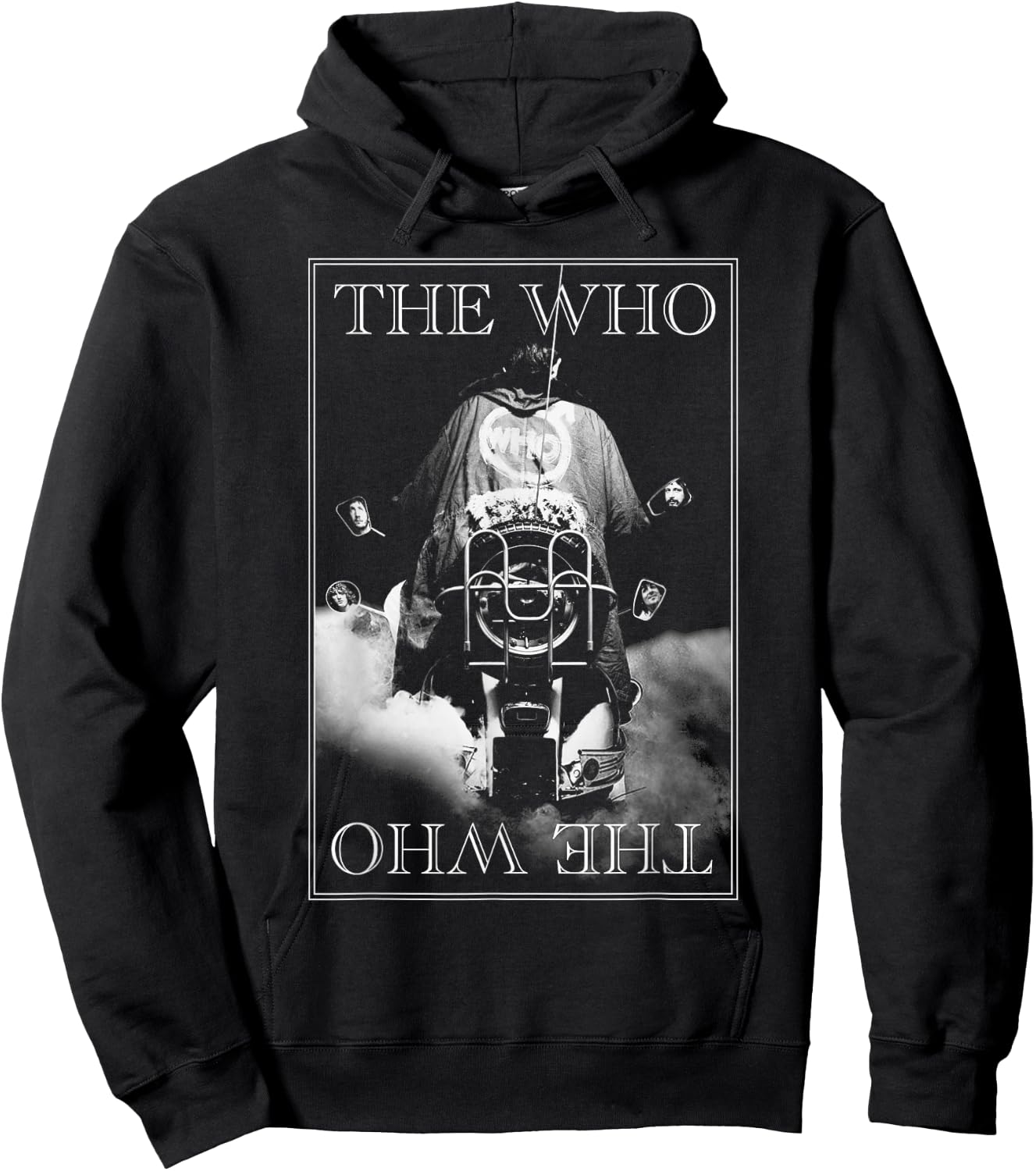 The Who Official Quadrophenia Bike Hoodie - Hoodie | Black