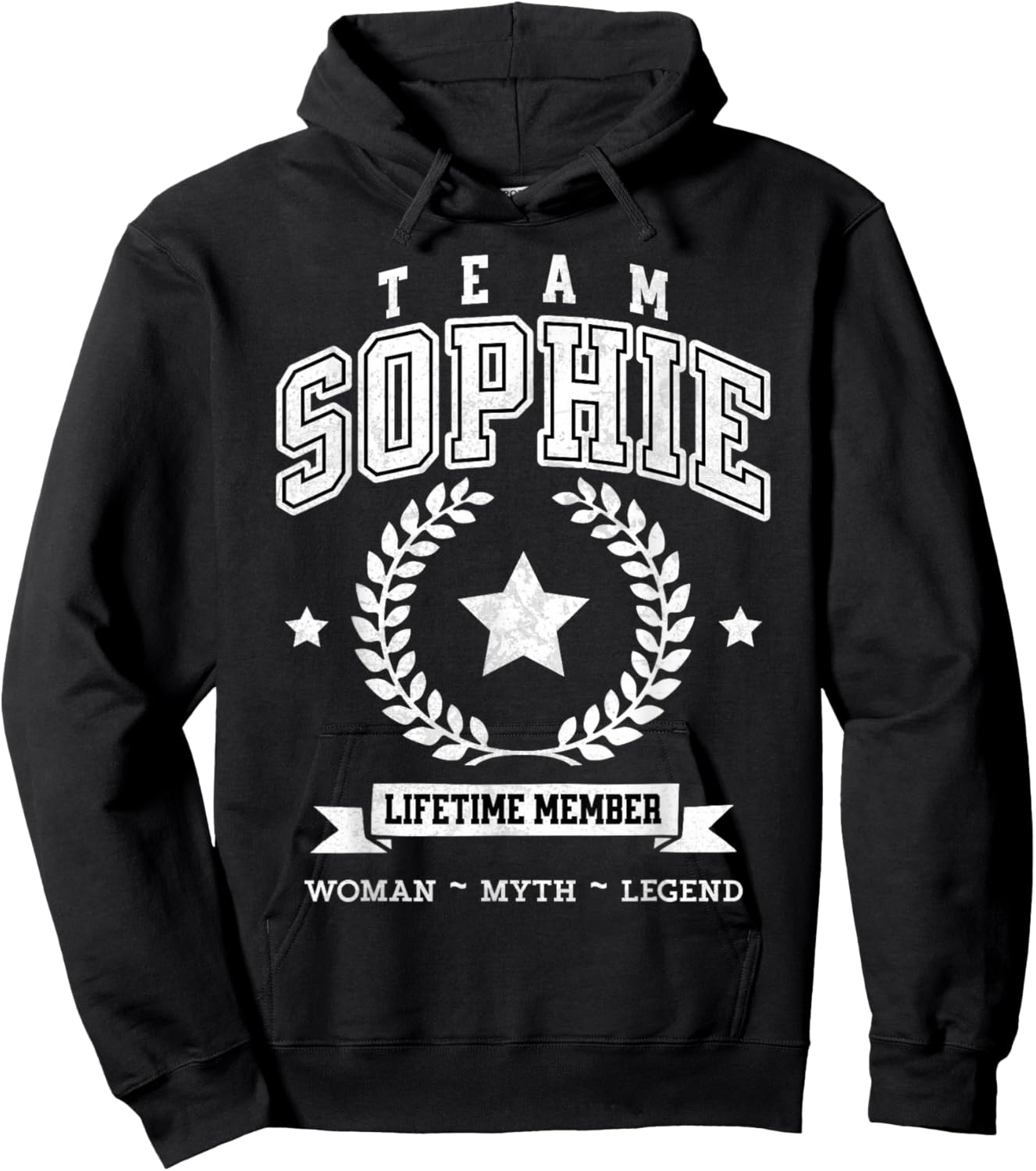 Team Sophie Lifetime Member Funny Name Support Hoodie - Hoodie | Black