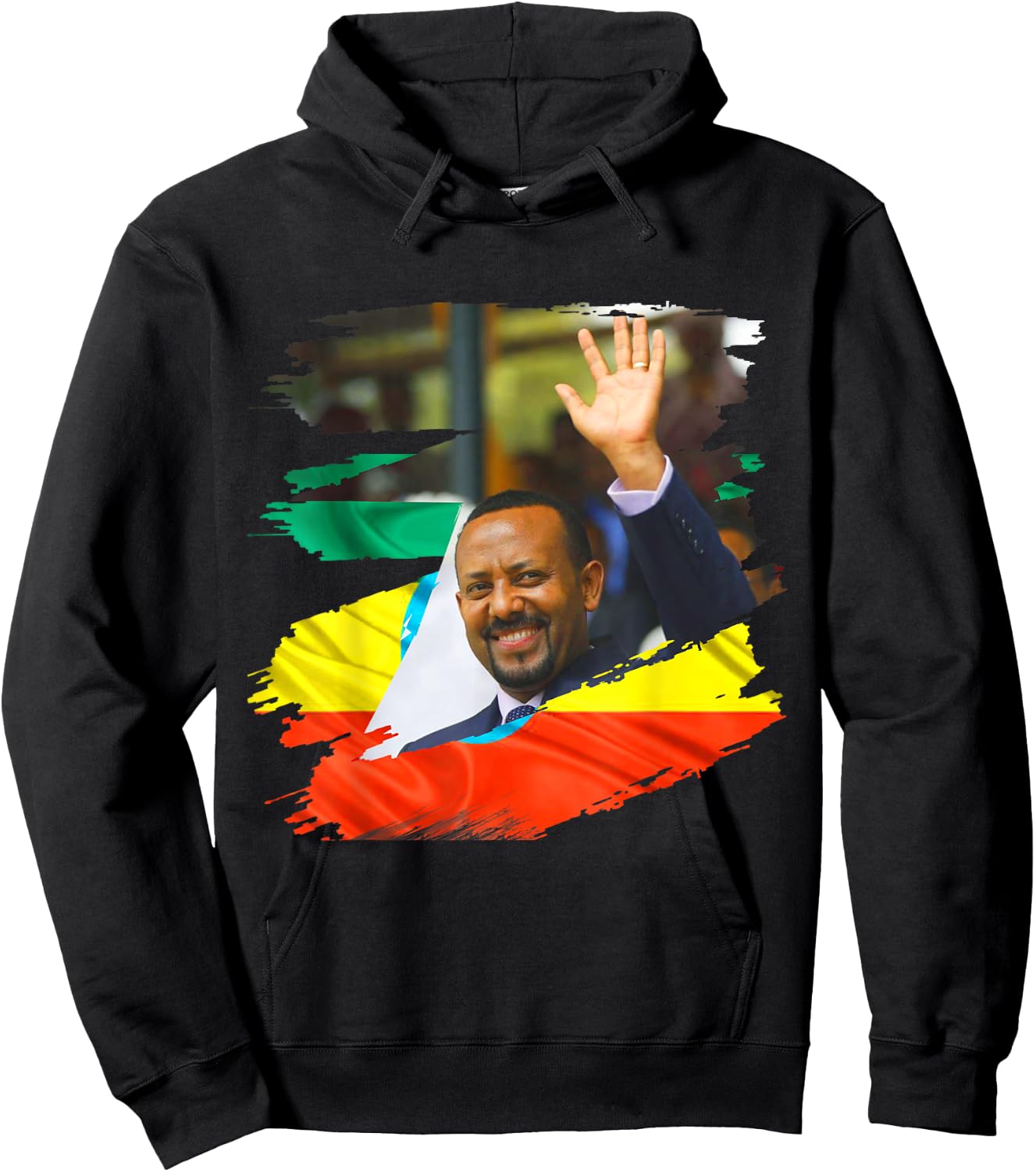 Dr. Abiy Ahmed shirt the Ethiopian Prime Minister T shirt Hoodie - Hoodie | Black