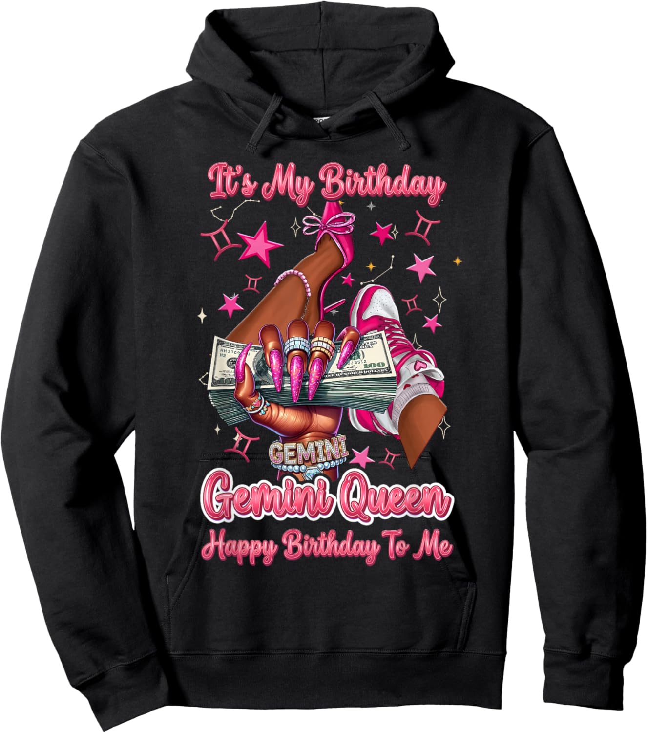 Sneakers Nails Hoodie - Hoodie | Black