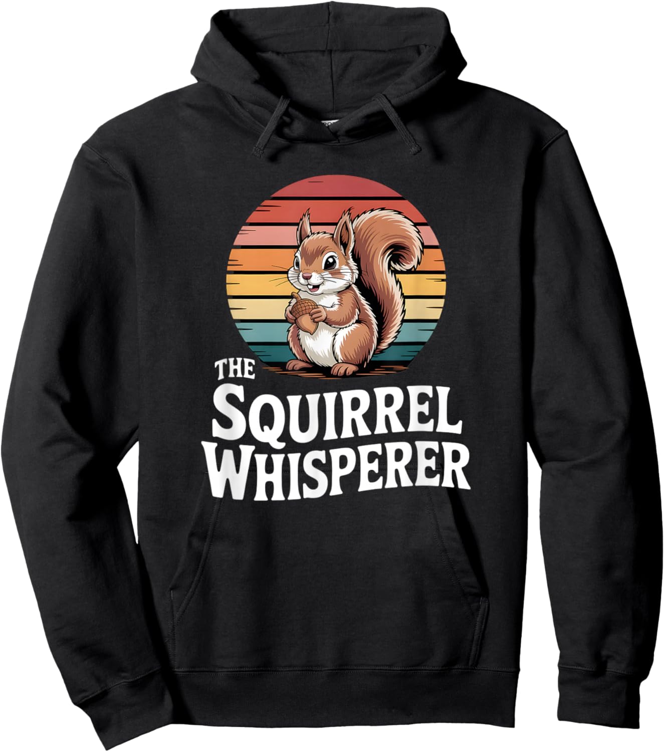 Squirrel Hoodie - Hoodie | Black