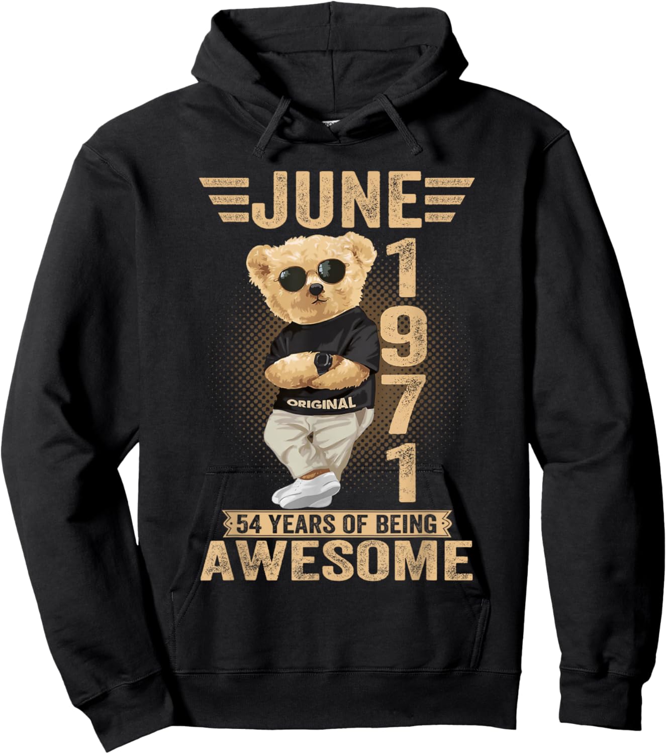 Teddy Bear Hoodie - Hoodie | Black