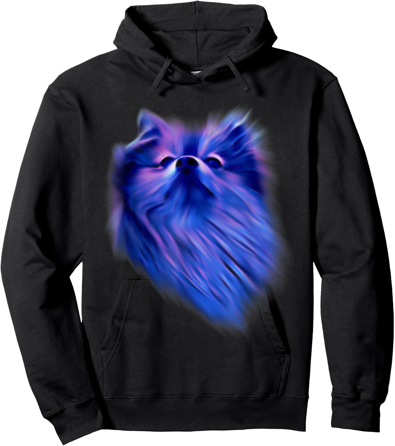 I Love Pomeranians Purple Pom Dog Women Hoodie - Hoodie | Black