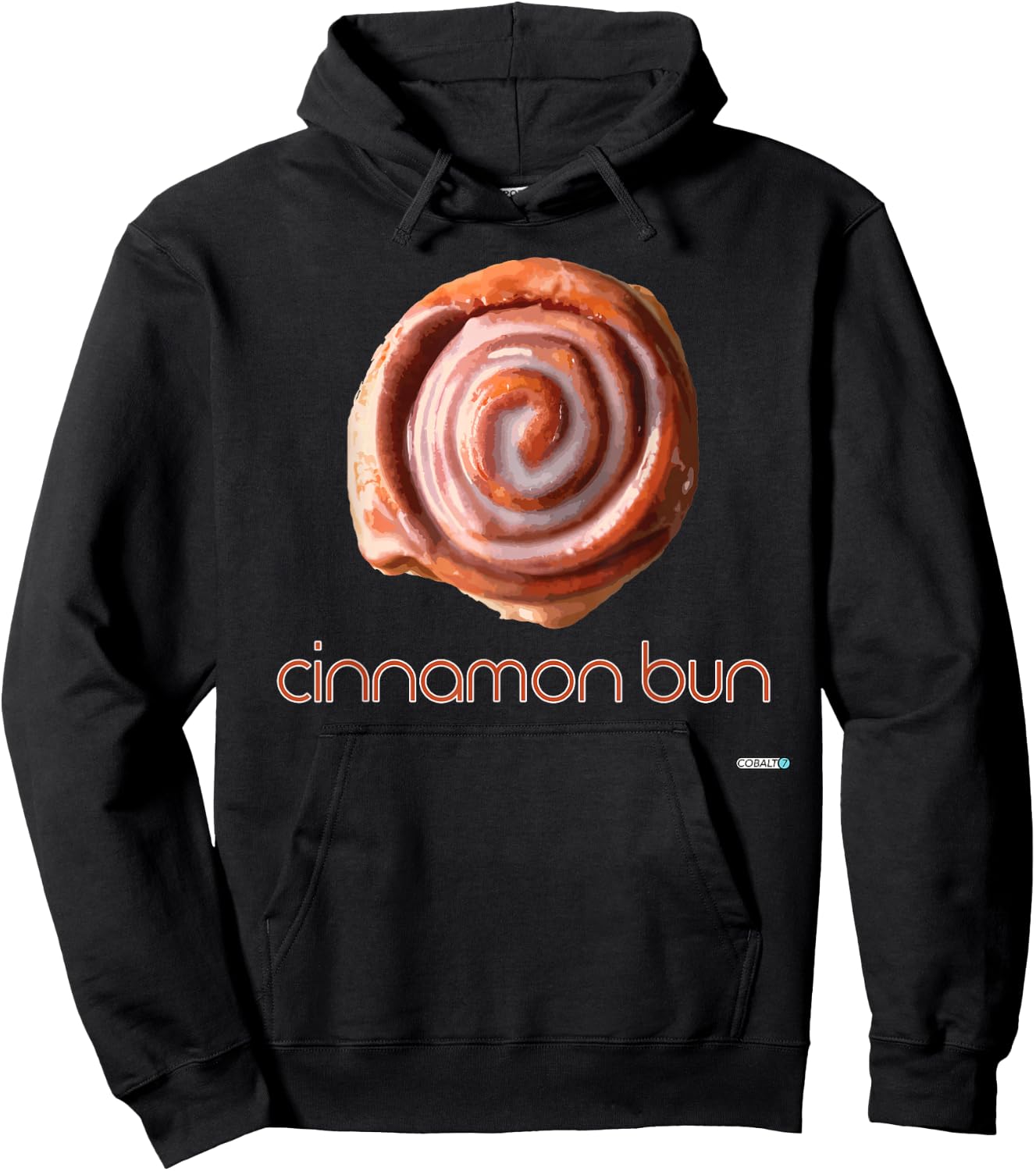 Cinnamon Bun Hoodie - Hoodie | Black