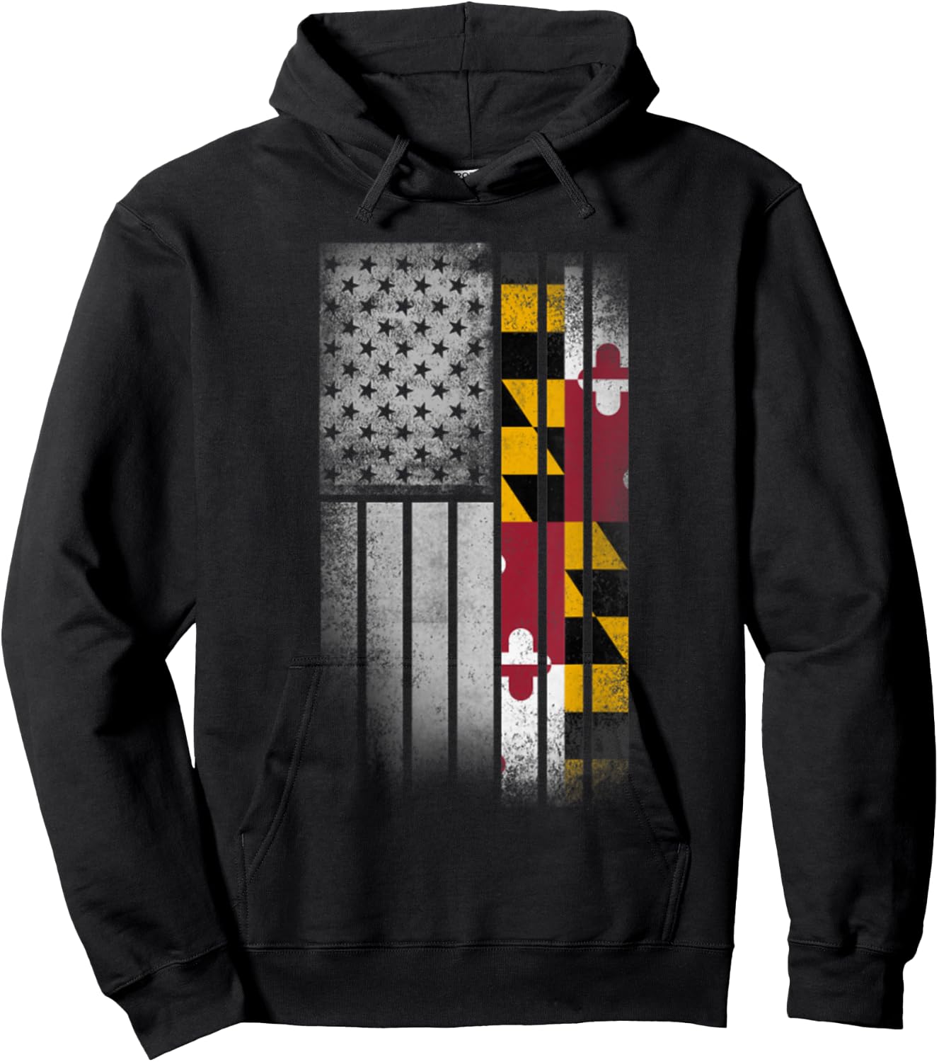 Premium Maryland State Maryland Home State Hoodie - Hoodie | Black