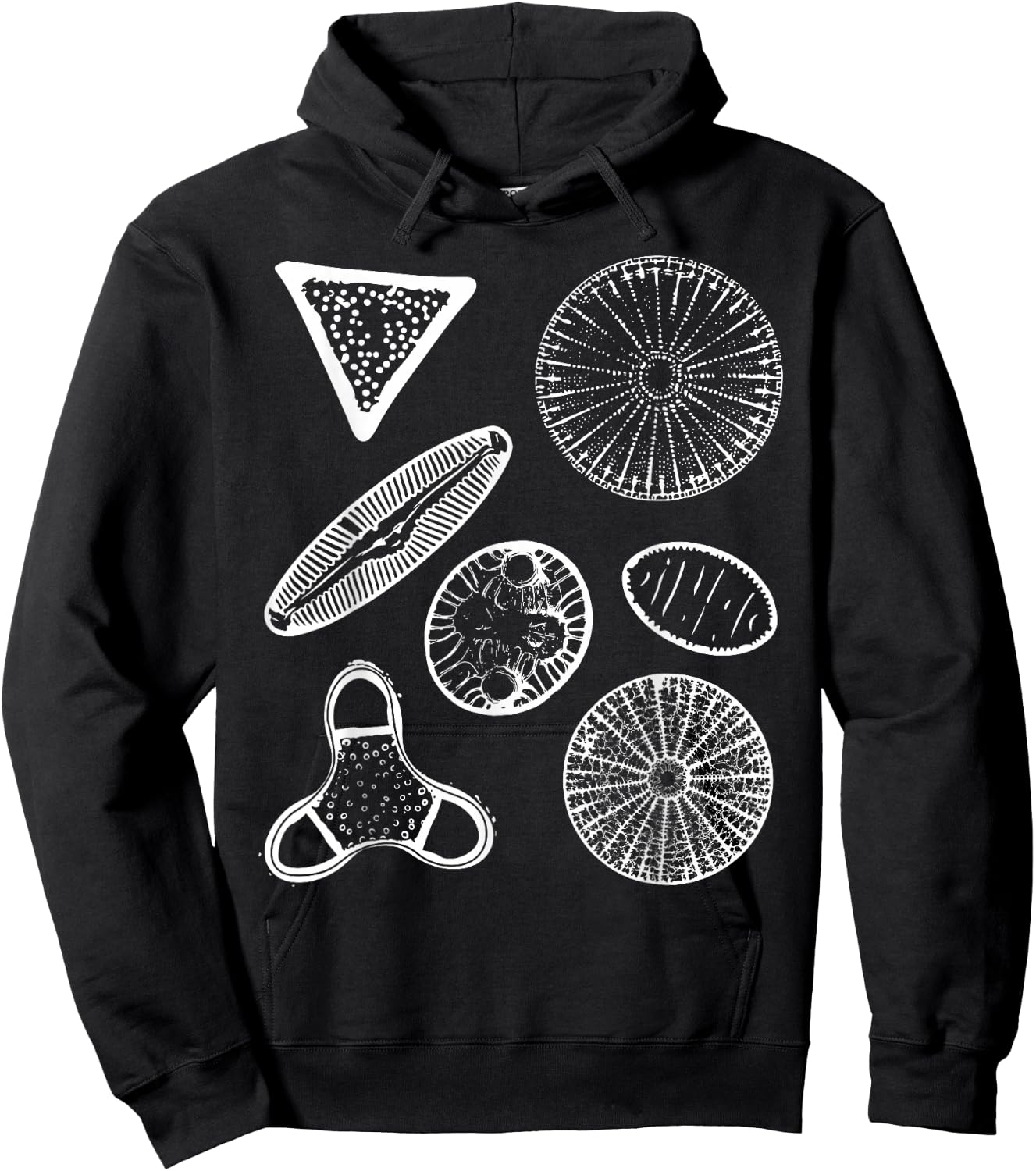 Diatoms Beautiful Science Hoodie - Hoodie | Black
