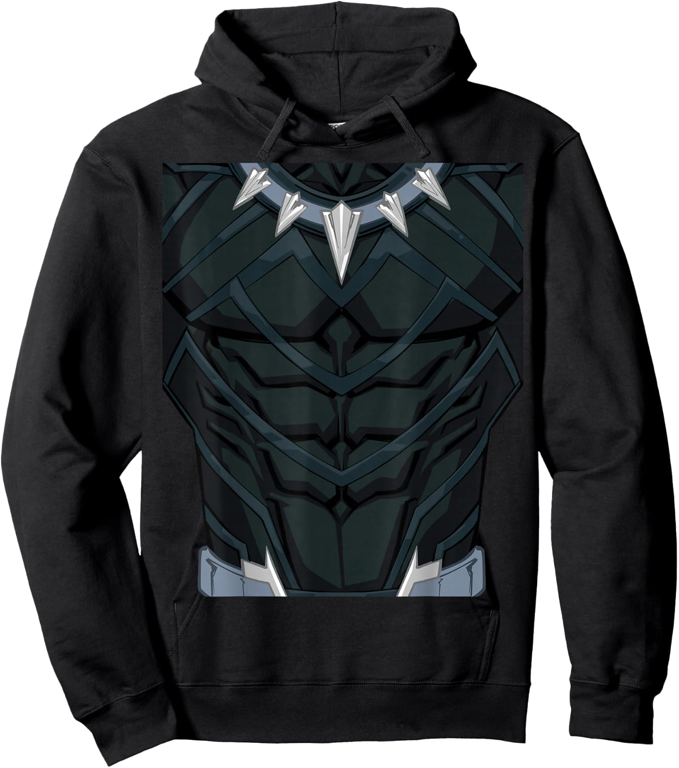 Marvel Black Panther King T'Challa Costume Hoodie - Hoodie | Black